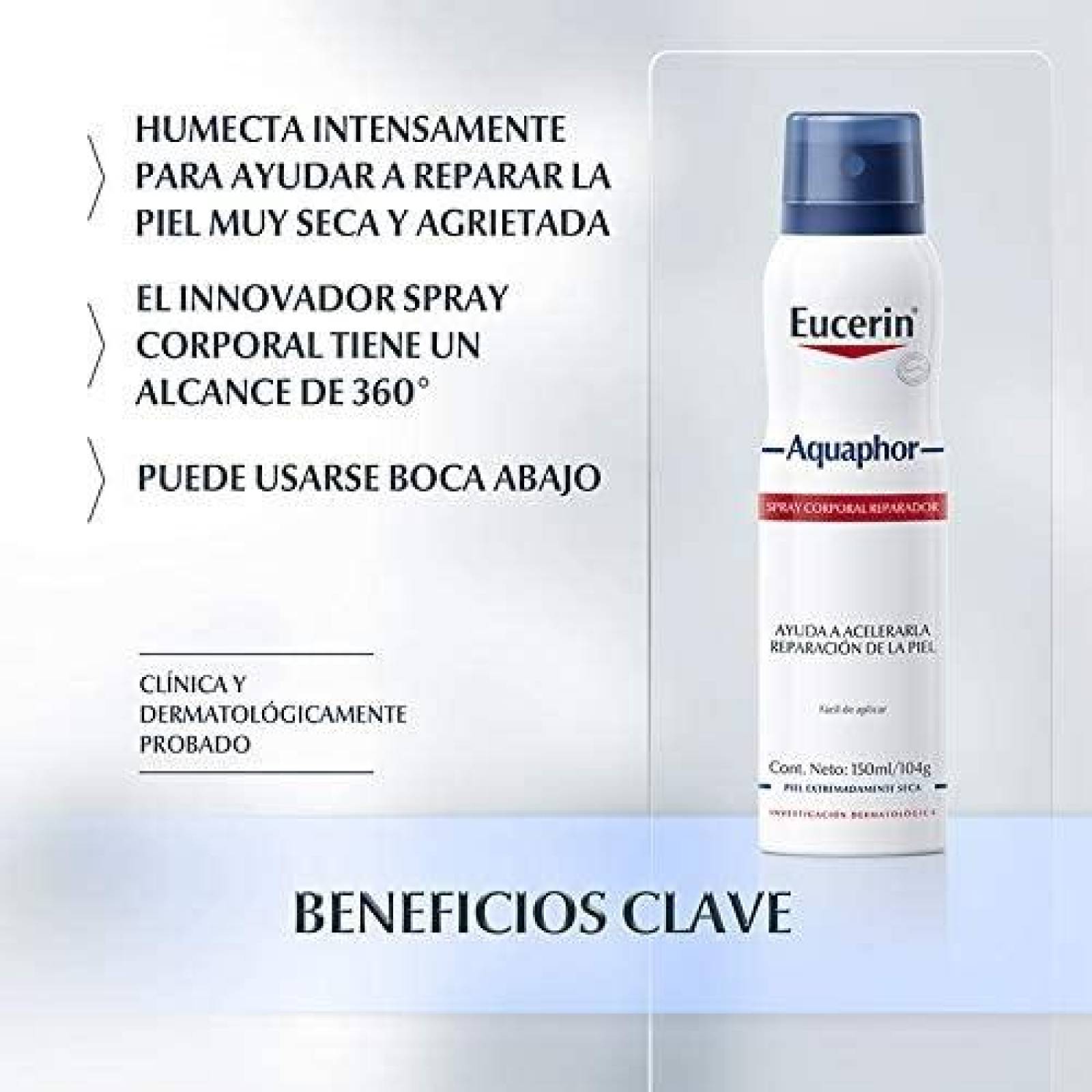 Eucerin Aquaphor Spray Reparador, 150ml 