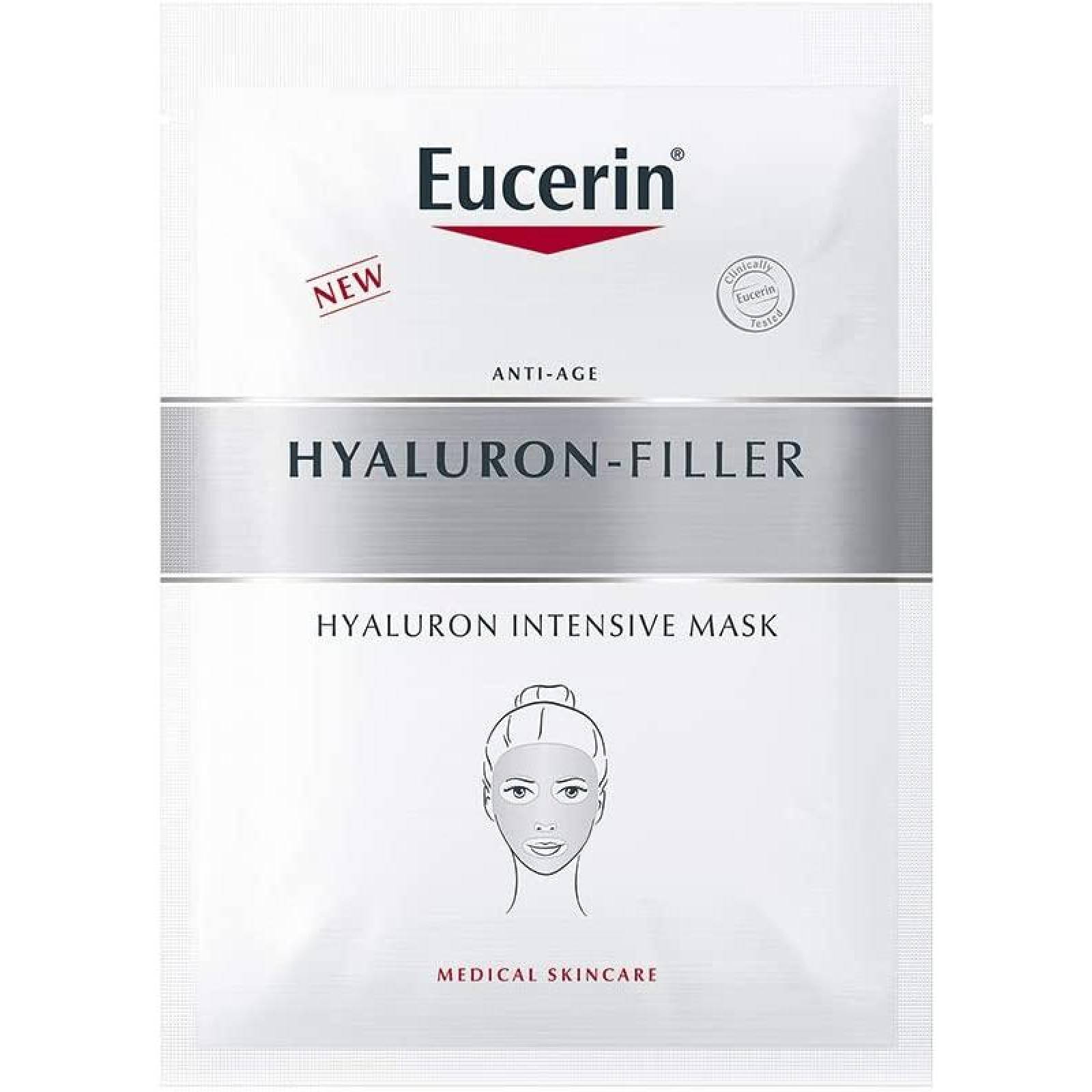 Eucerin Mascarilla facial hidratante Hyaluron Filler, 1 pieza