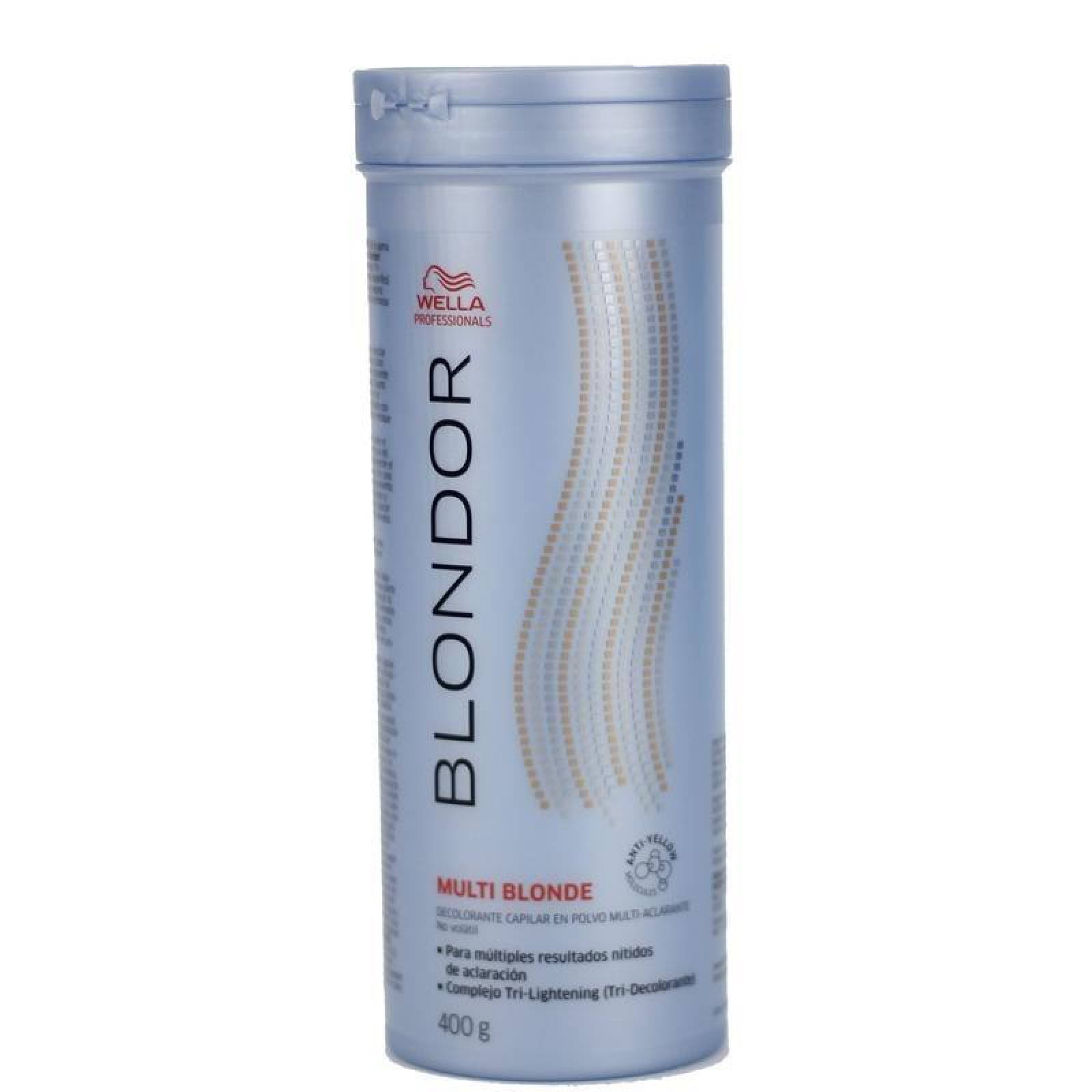 Decolorante Capilar En Polvo Blondor Blonder Wella 400 Grs 