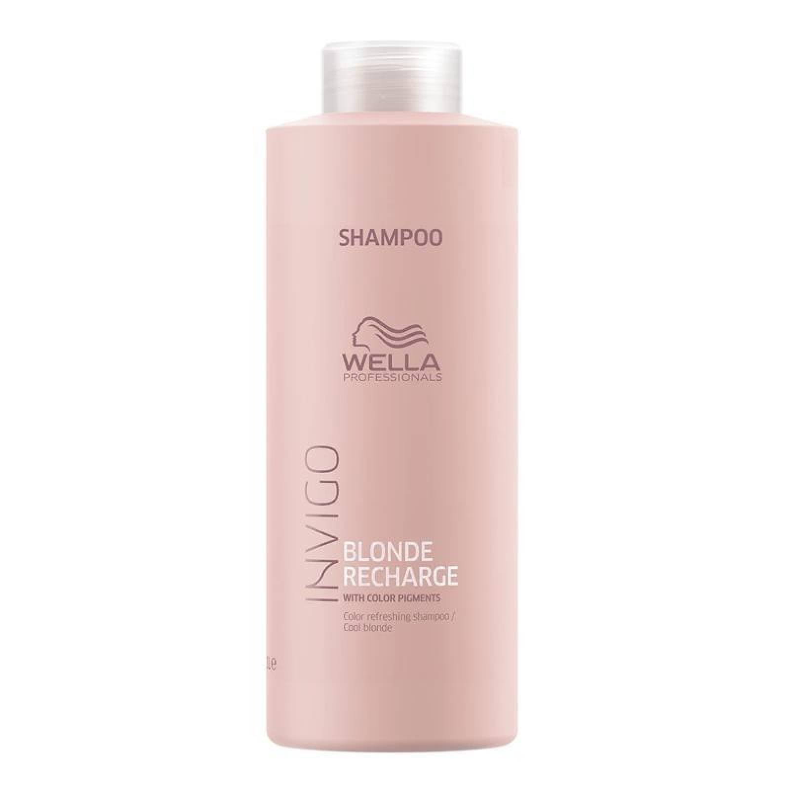 Wella Invigo Blonde Recharge Shampoo 1000ml 
