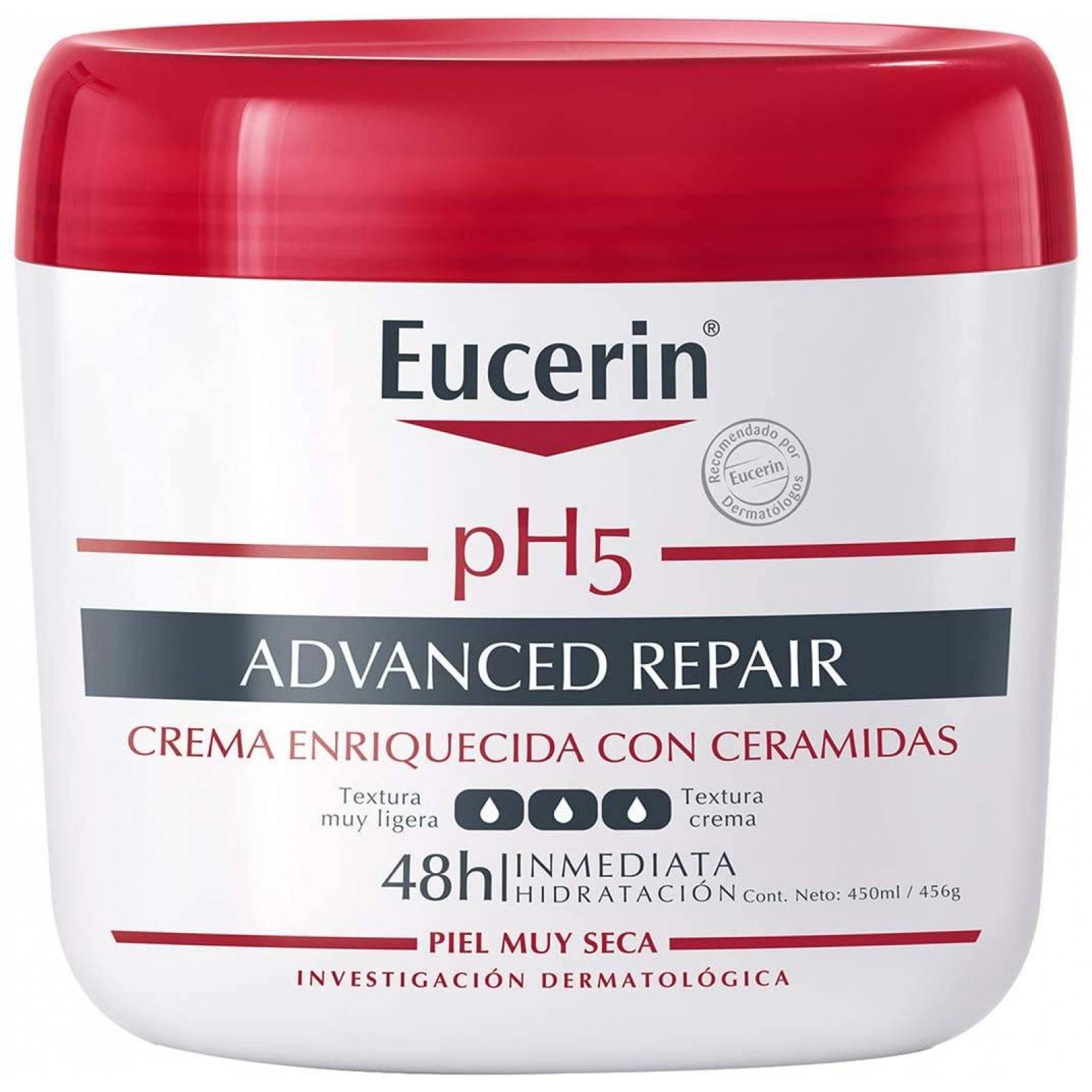 Eucerin Crema Intensiva Ph5 Advanced Repair, 450 Ml 