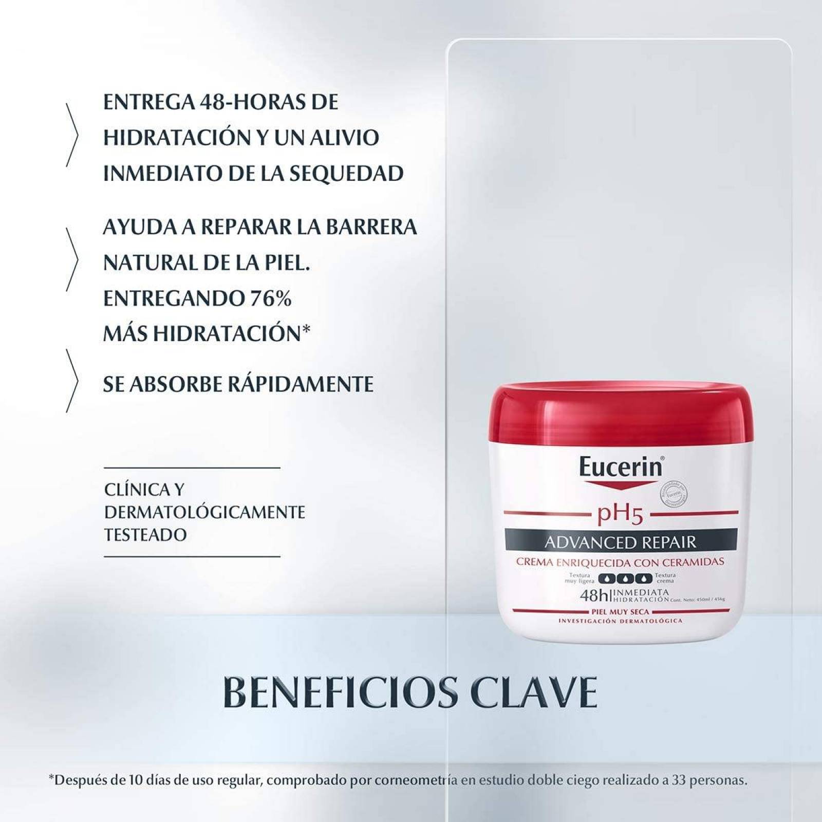 Eucerin Crema Intensiva Ph5 Advanced Repair, 450 Ml 