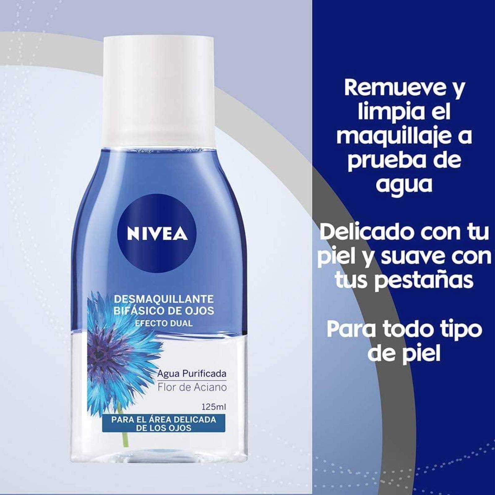Nivea Desmaquillante Bifasico, 125ml