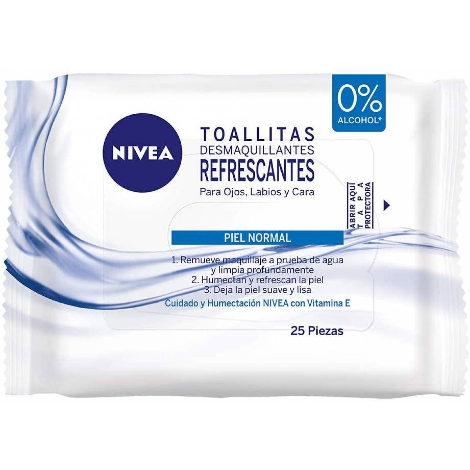 Nivea Toallitas Faciales Desmaquillantes 25 Piezas 