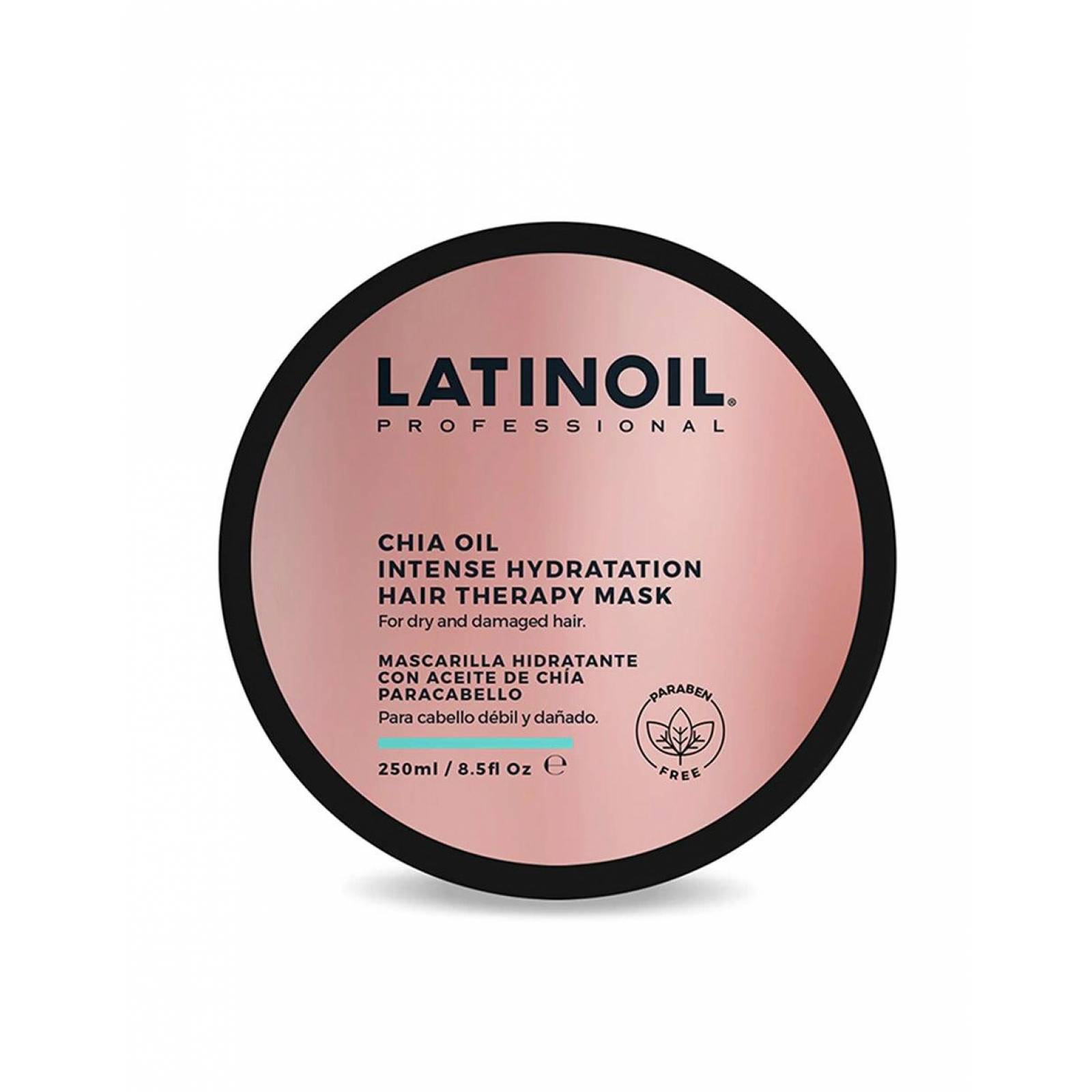 Mascarilla Hidratación con Aceite de Chía Latinoil 250 ML 