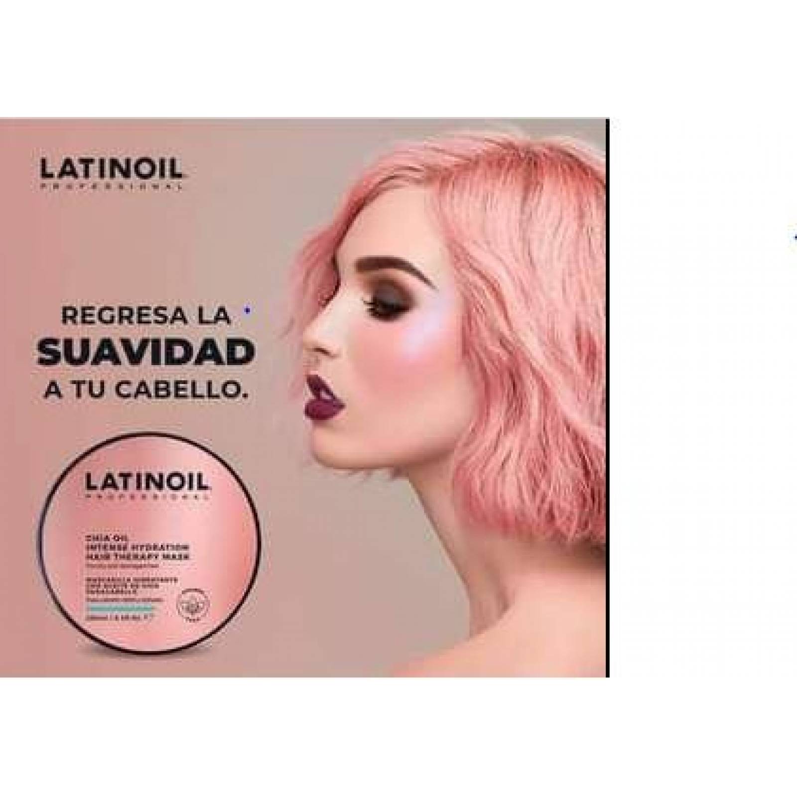 Mascarilla Hidratación con Aceite de Chía Latinoil 250 ML 