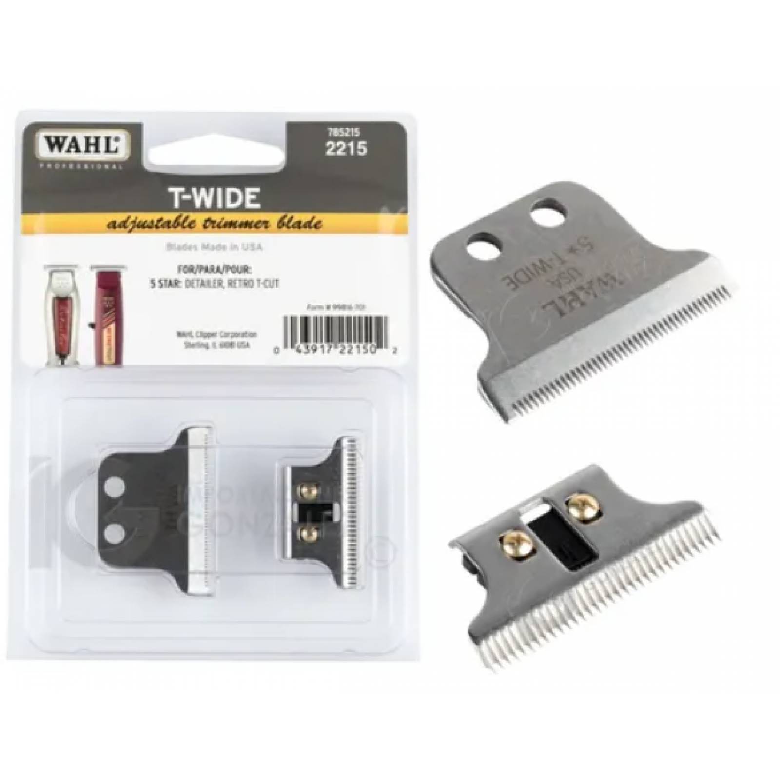 Repuesto Cuchilla Detailer Wahl 2215 
