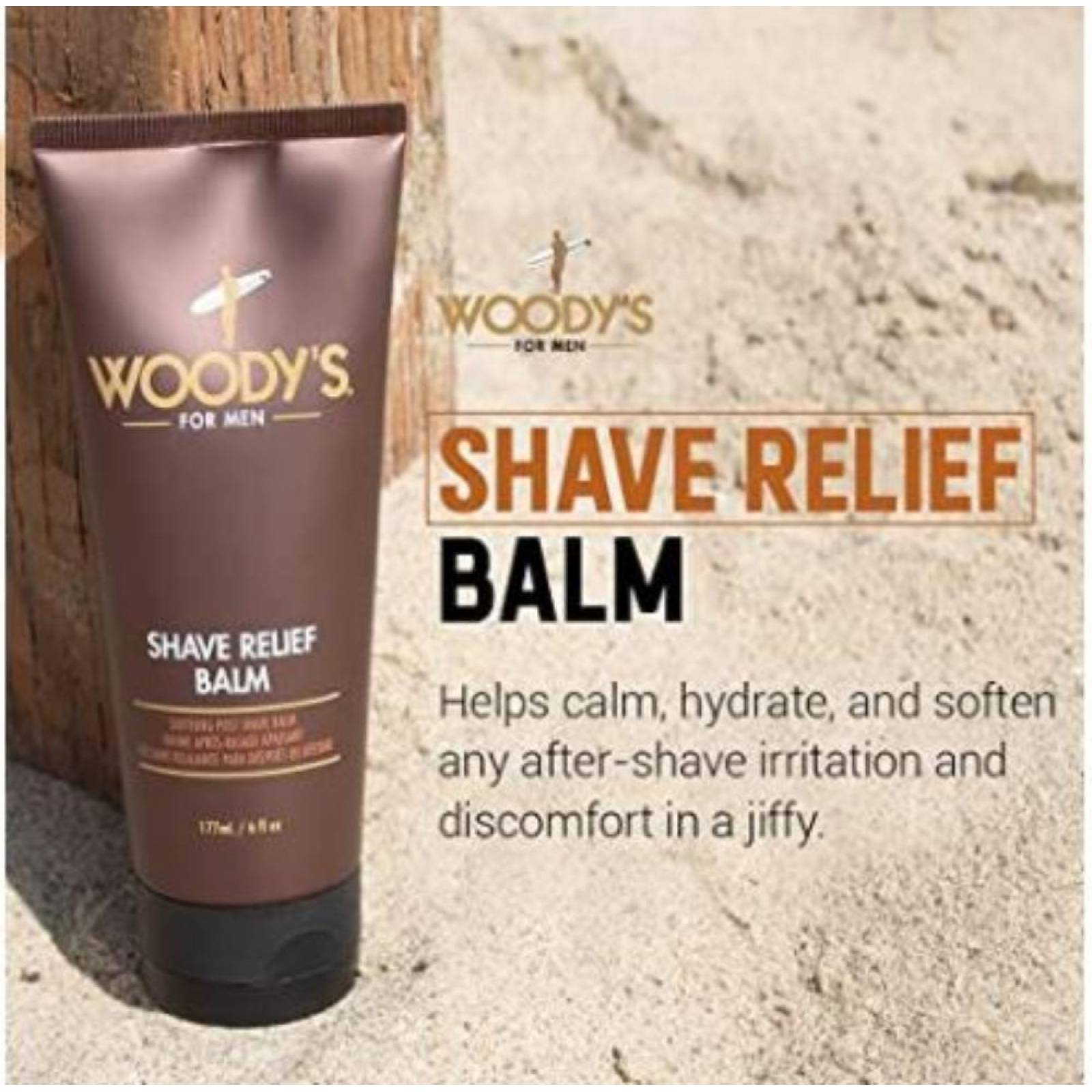 Bálsamo Relajante para Hombres, Woody´s 177 ML 