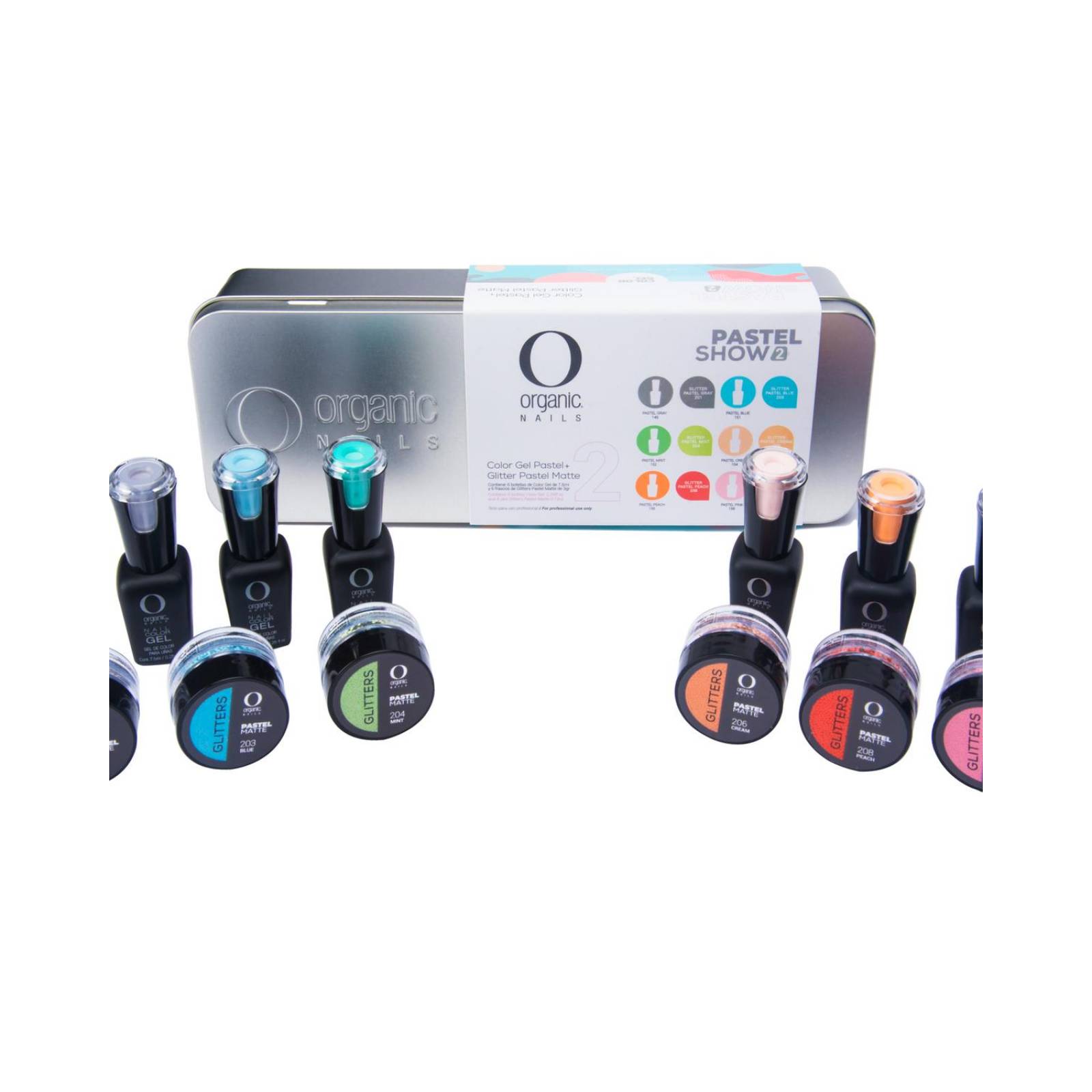 Collection Pastel Show 2 Color Gel Paste, Organic 