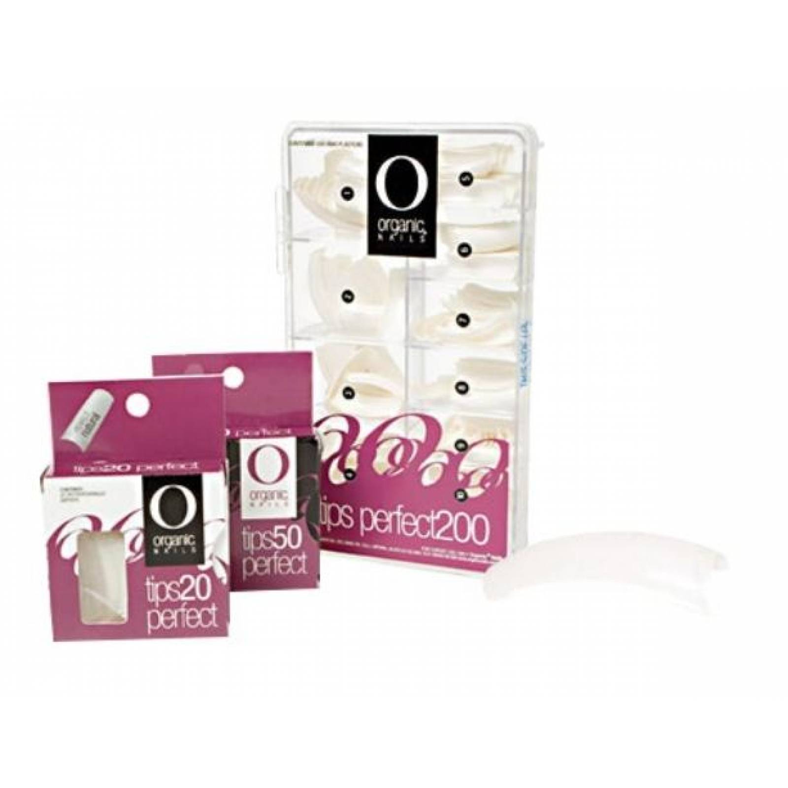 Tips Perfect Natural 01 Paq. 50 Pzs, Organic 