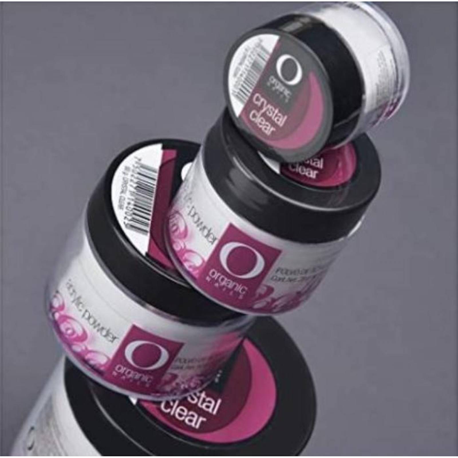 Polvo Acrílico Crystal Clear, Organic 140 Gr 