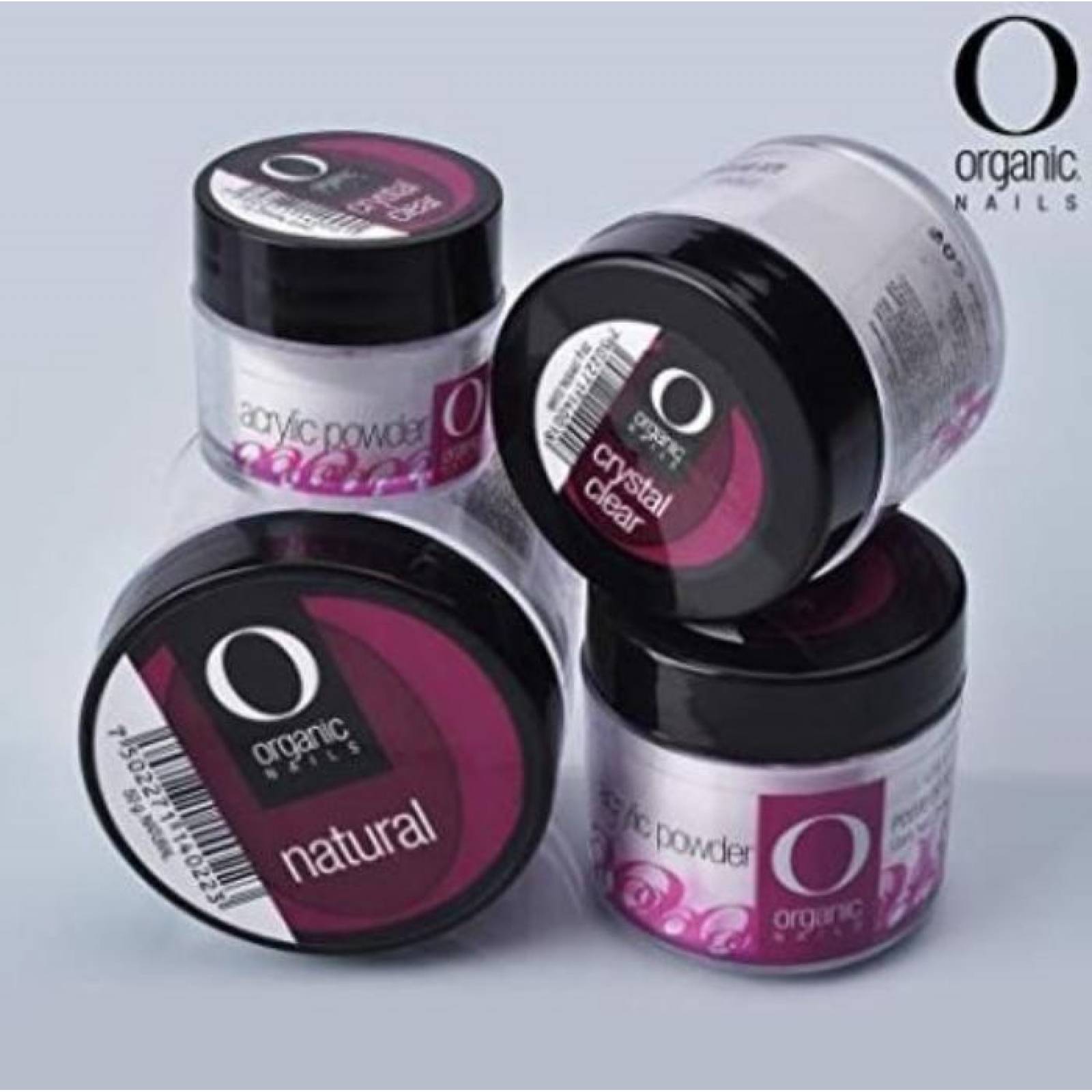 Polvo Acrílico Crystal Clear, Organic 140 Gr 