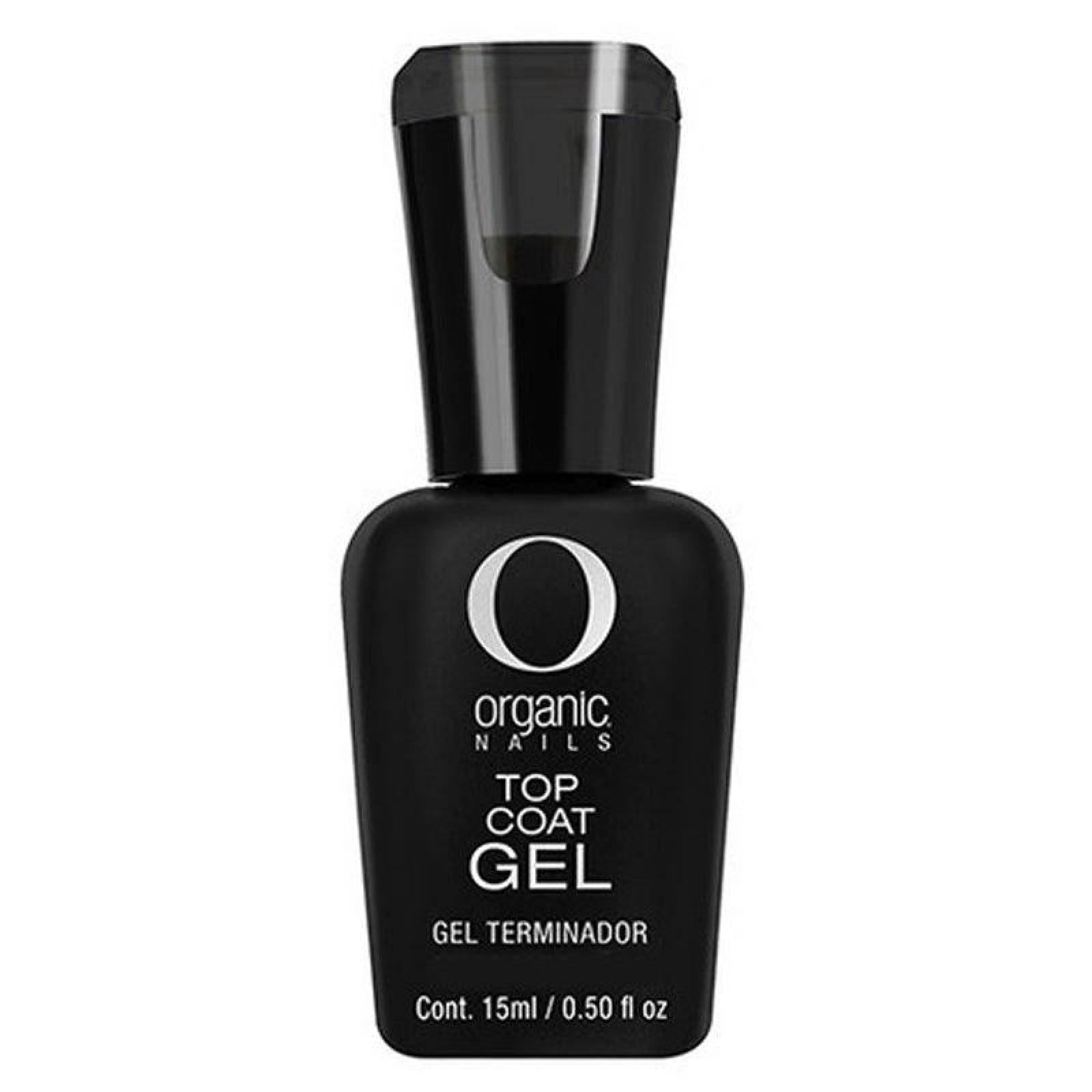 Color Gel 001 Top Coat Cg, Organic 15 Ml 