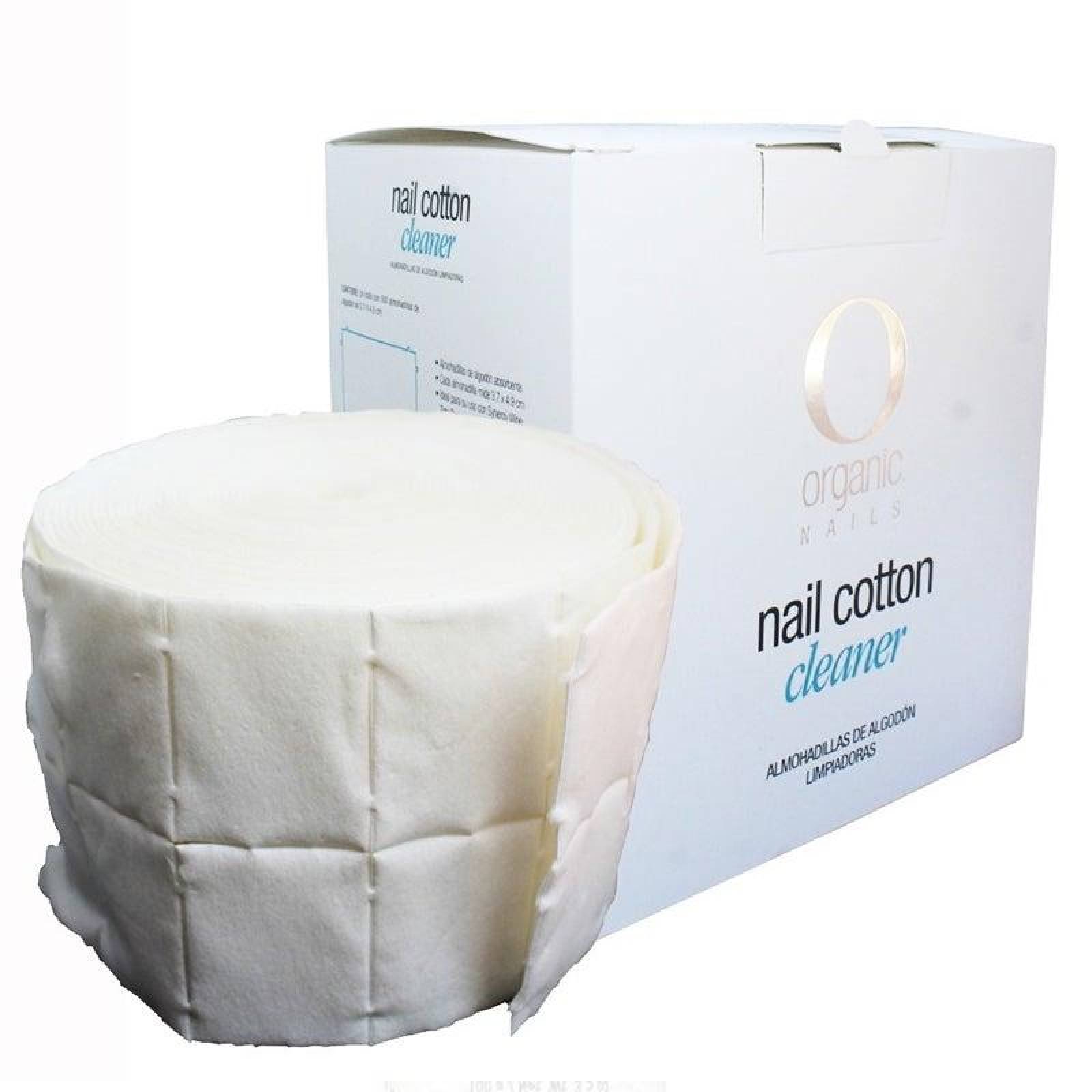 Organic Nail Cotton Cleaner 500 Pzas, Organic 