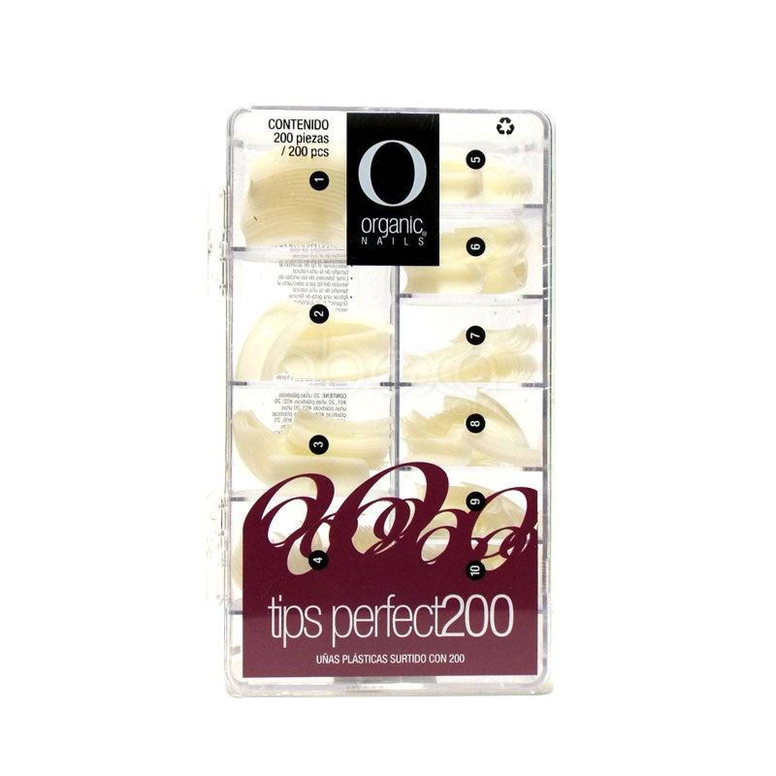 Tips Perfect Natural Caja Surtido 200 Pz, Organic