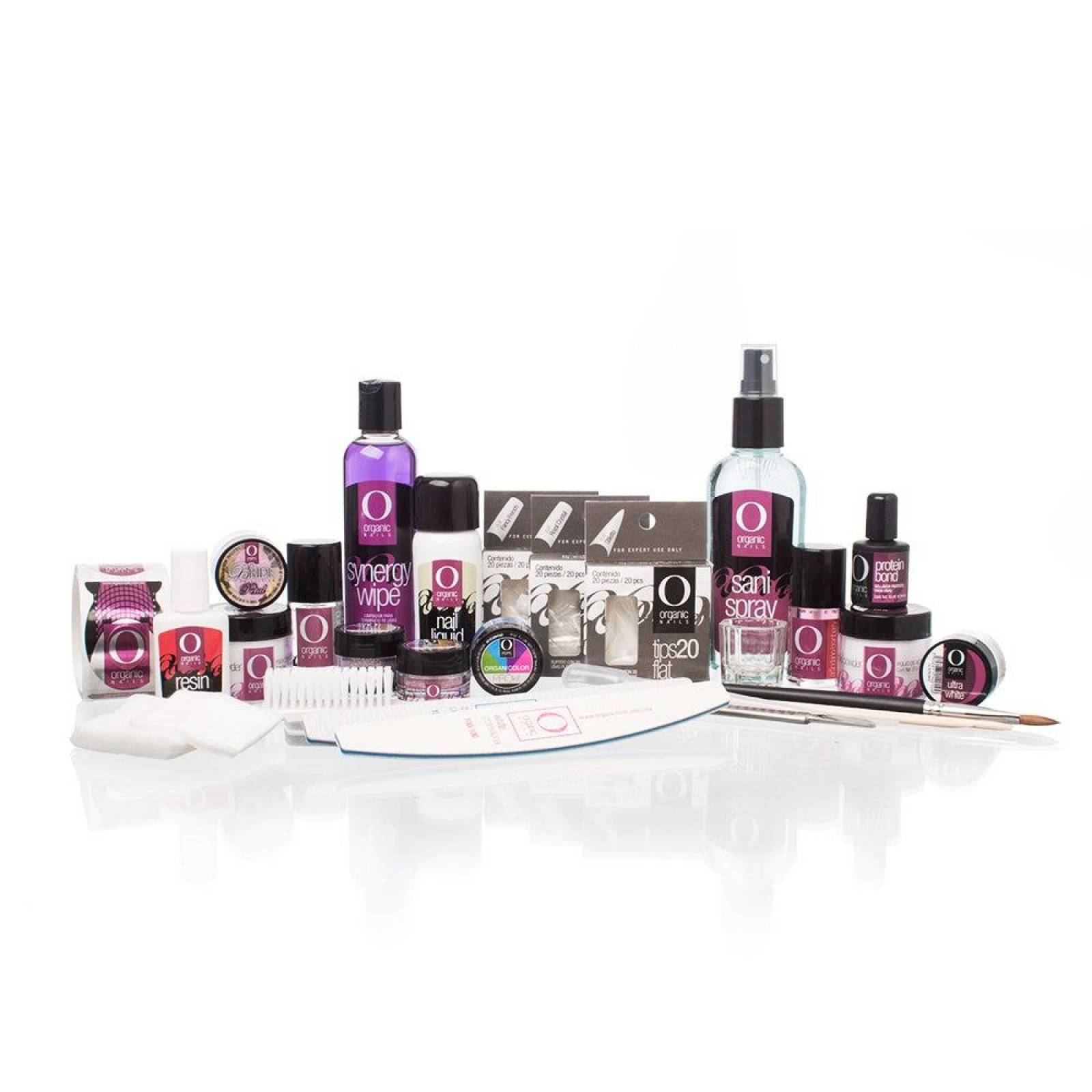 Equipo Prokit Acrylic Nails 155 Pzas, Organic 