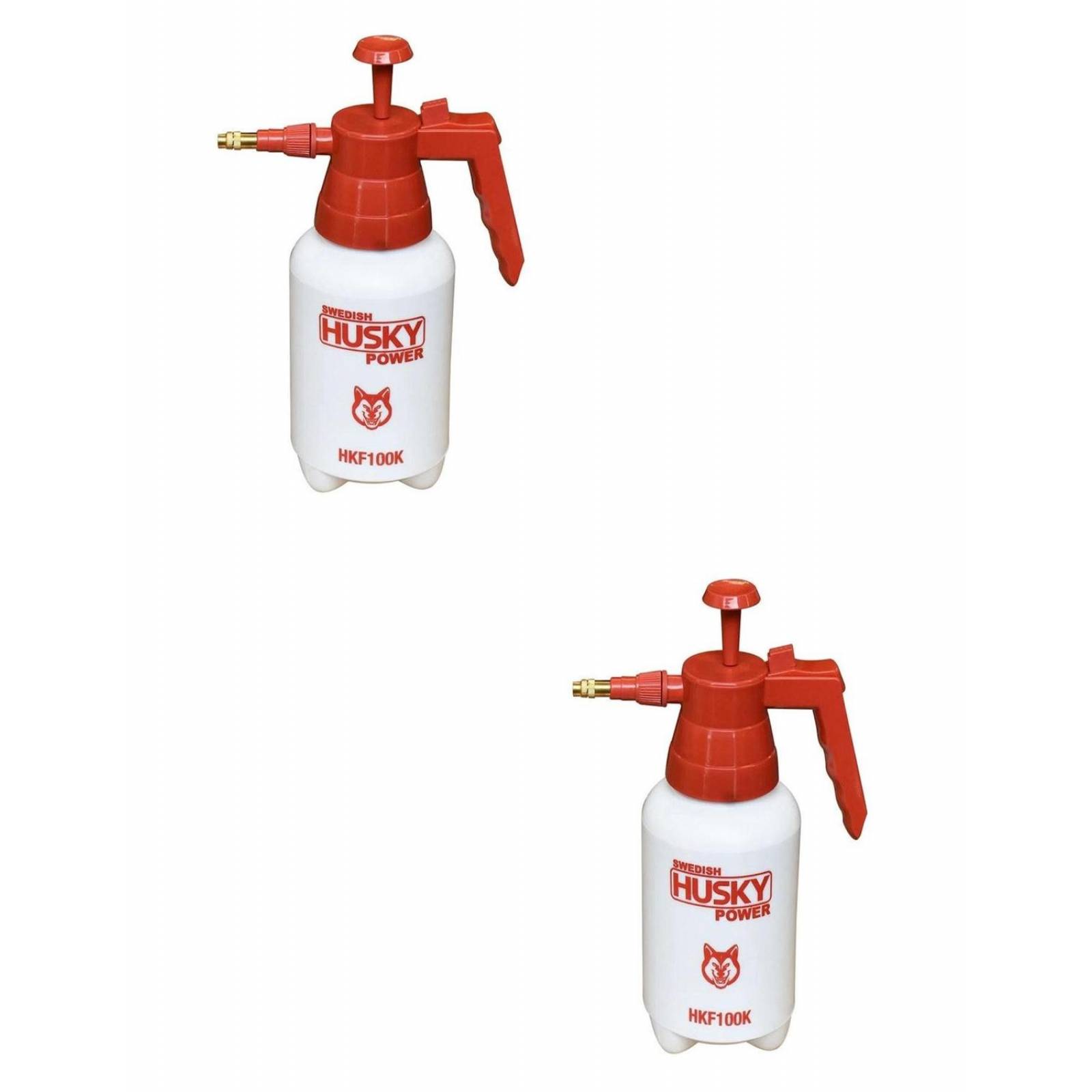 Kit 2 Fumigadoras Aspersor Sanitizante Manual 1 Litro 