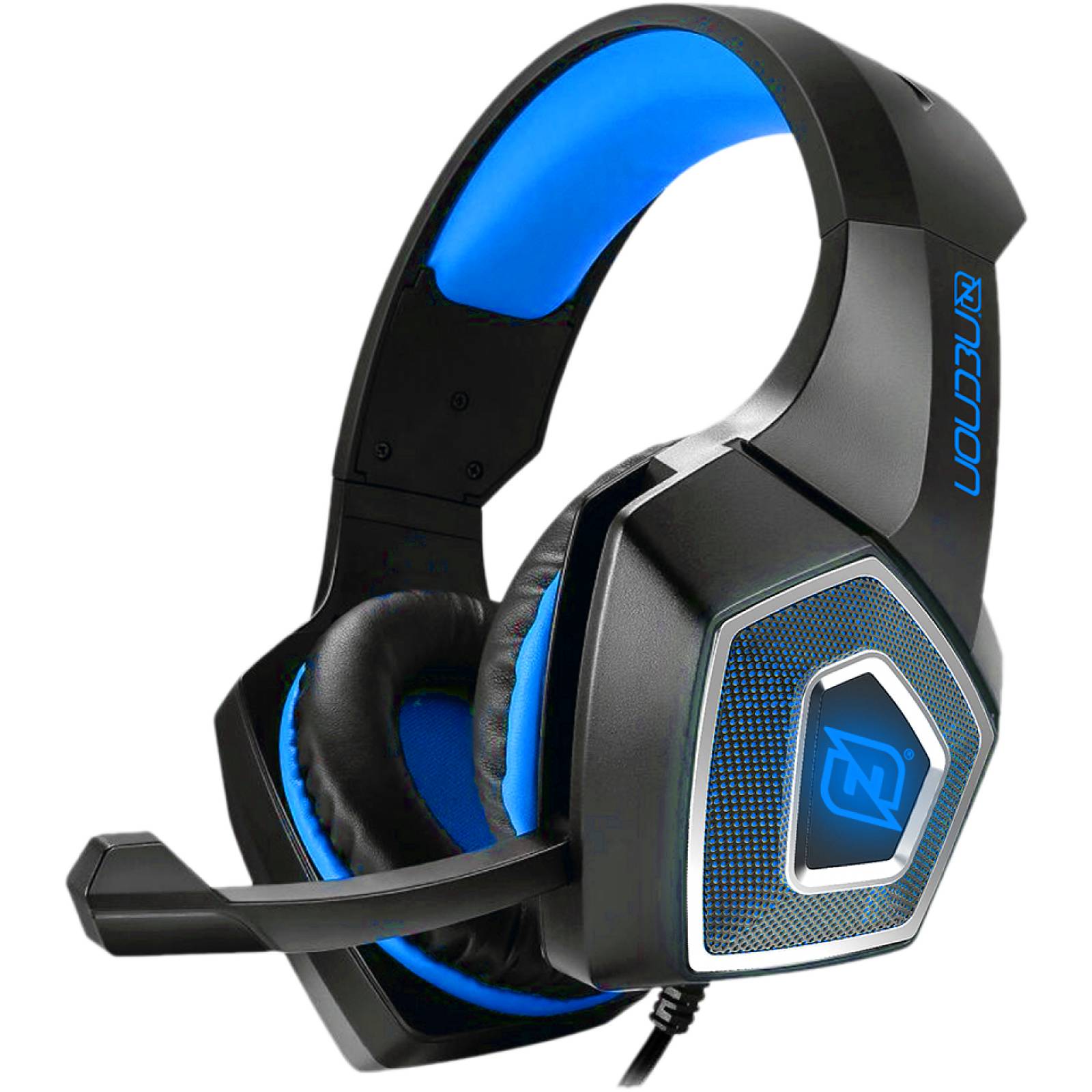 Audifonos Gamer Con Microfono Necnon NBH-Dragon Azul Unitalla