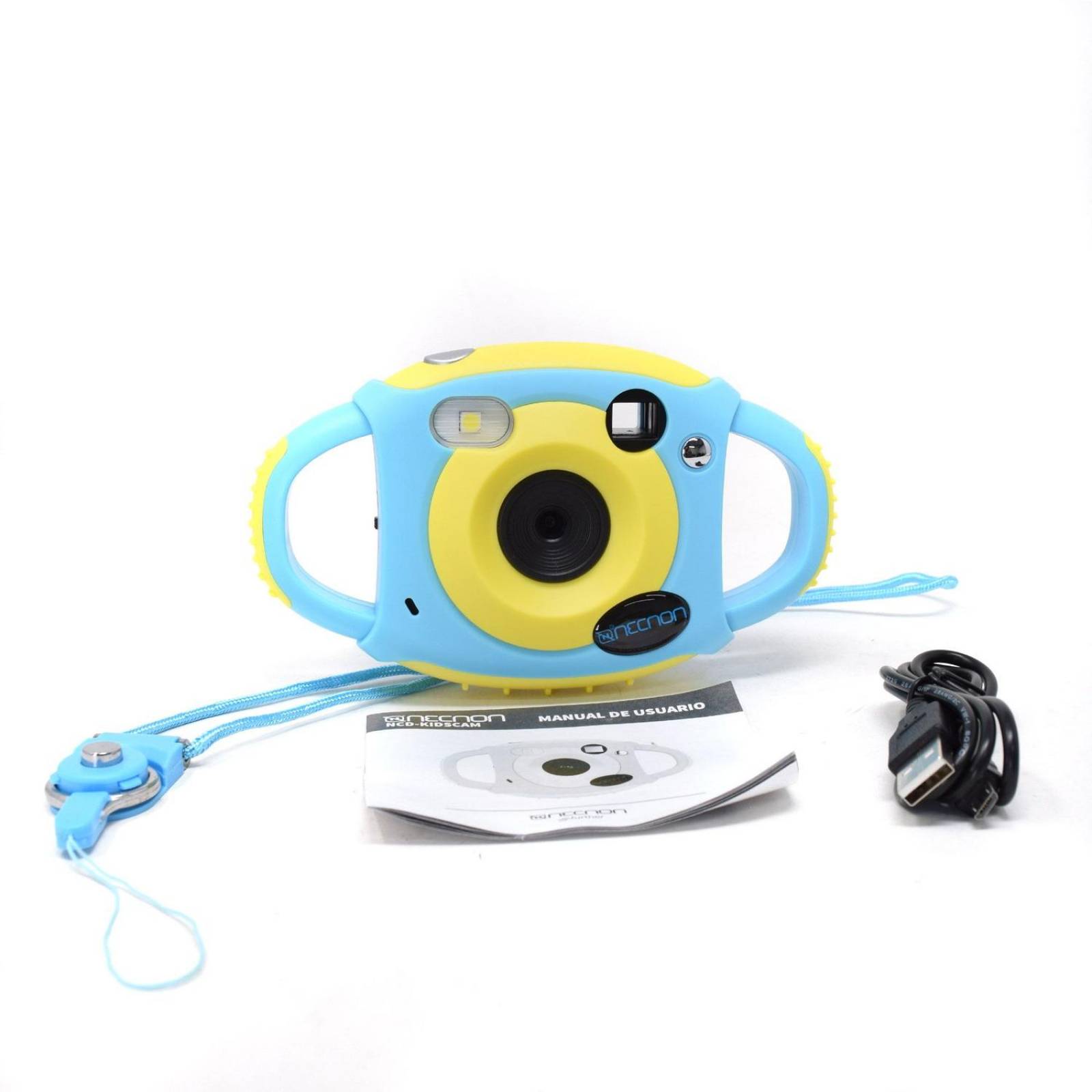 Camara Fotografica Niños Necnon NCD-KIDSCAM Hd 8mpx Azul Unitalla