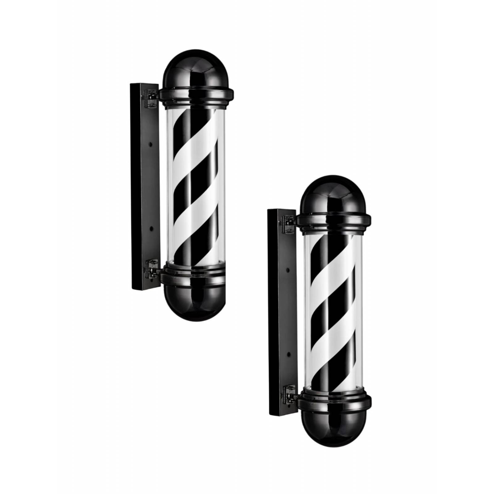 Set 2 Postes Barbería Caramelo Junior 55cm, Peluquería 