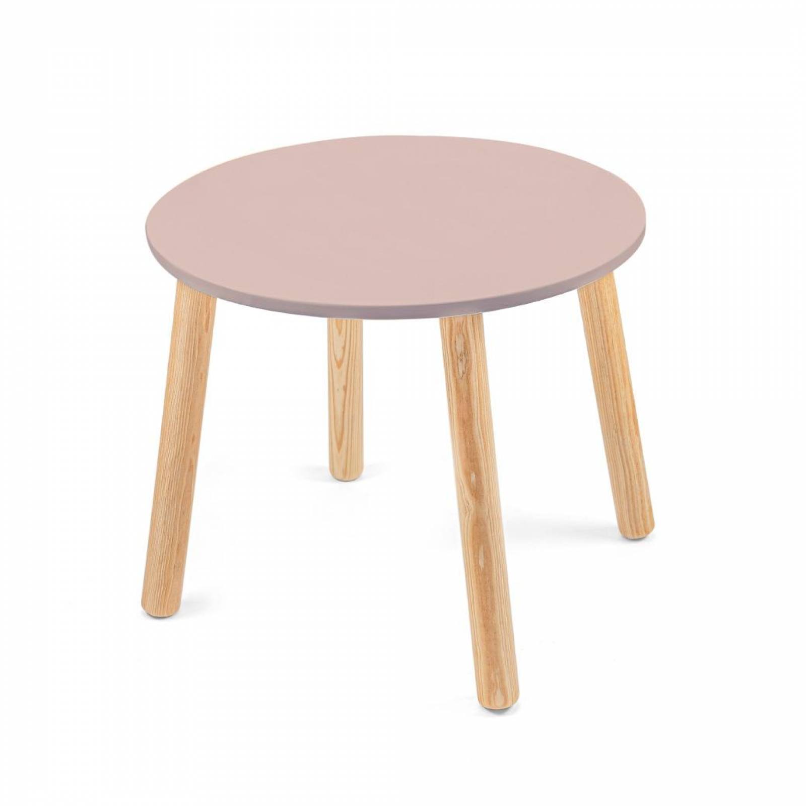 Dos sillas con mesa de diseño moderno Duduk para niños y niñas Rosa 5