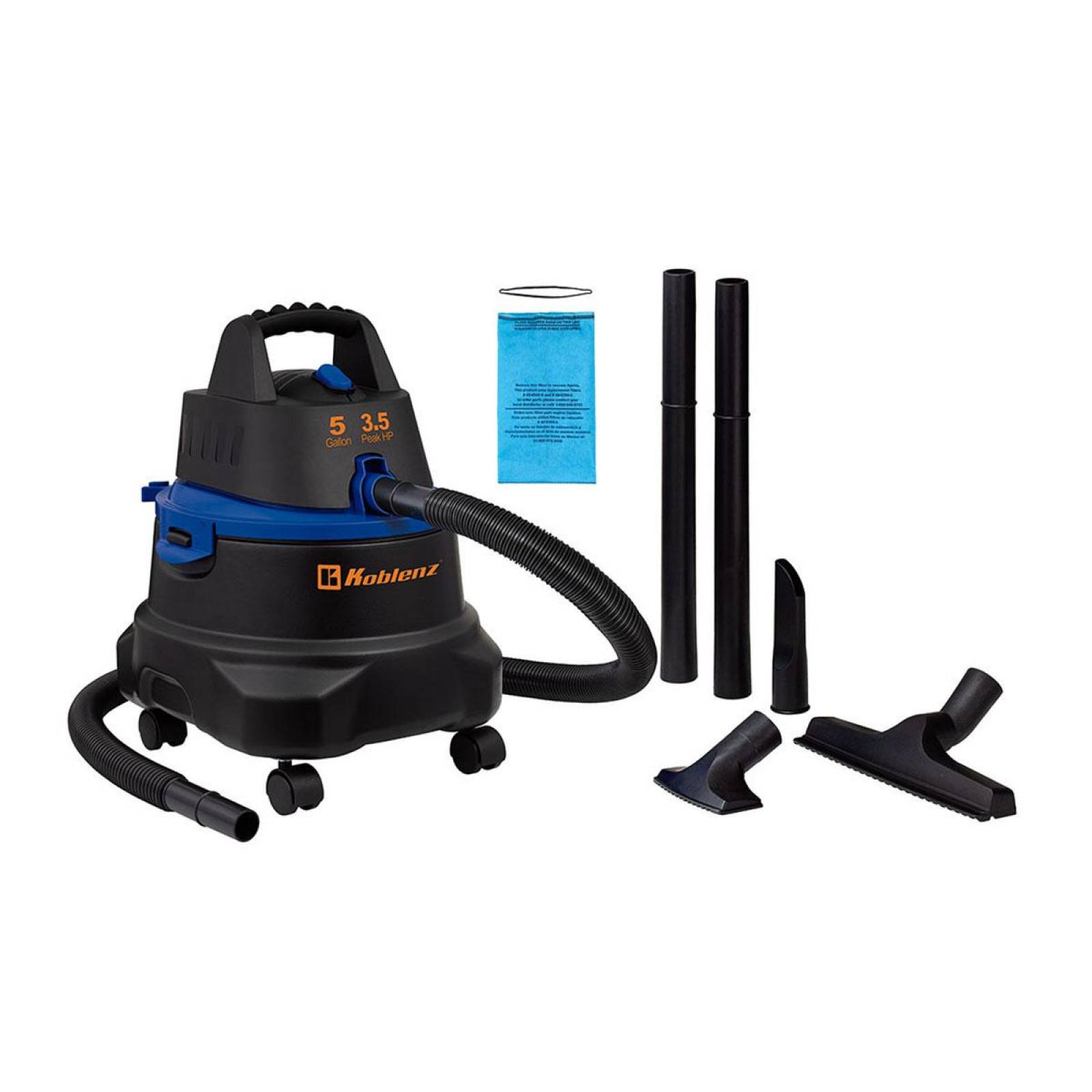 Kit Aspiradora Seco-Mojado WD-5 MA 5 + Hidrolavadora Koblenz HL-145 V 