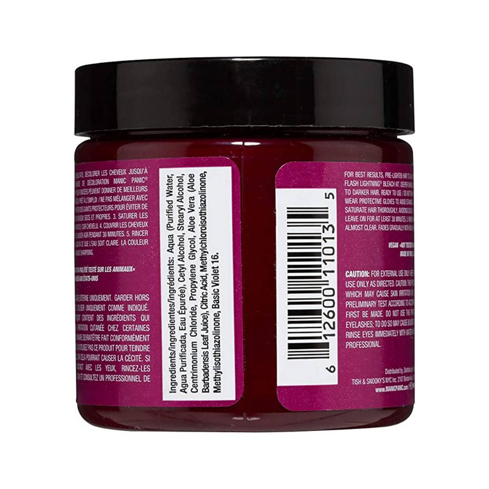 Set 4 Manic Panic Tinte Semi Permanente After Midnight 118 Ml Fuschia Shock