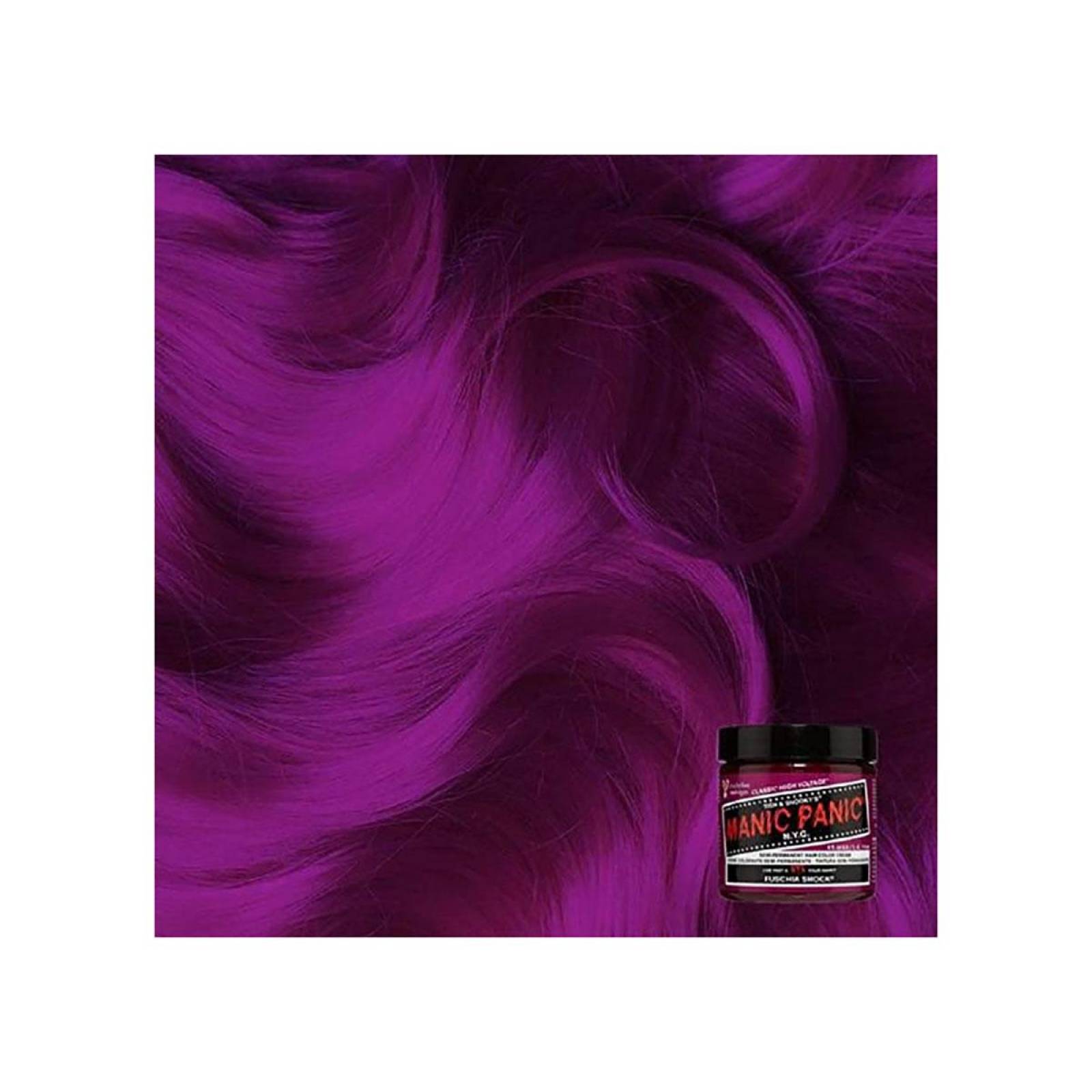 Set 4 Manic Panic Tinte Semi Permanente After Midnight 118 Ml Fuschia Shock