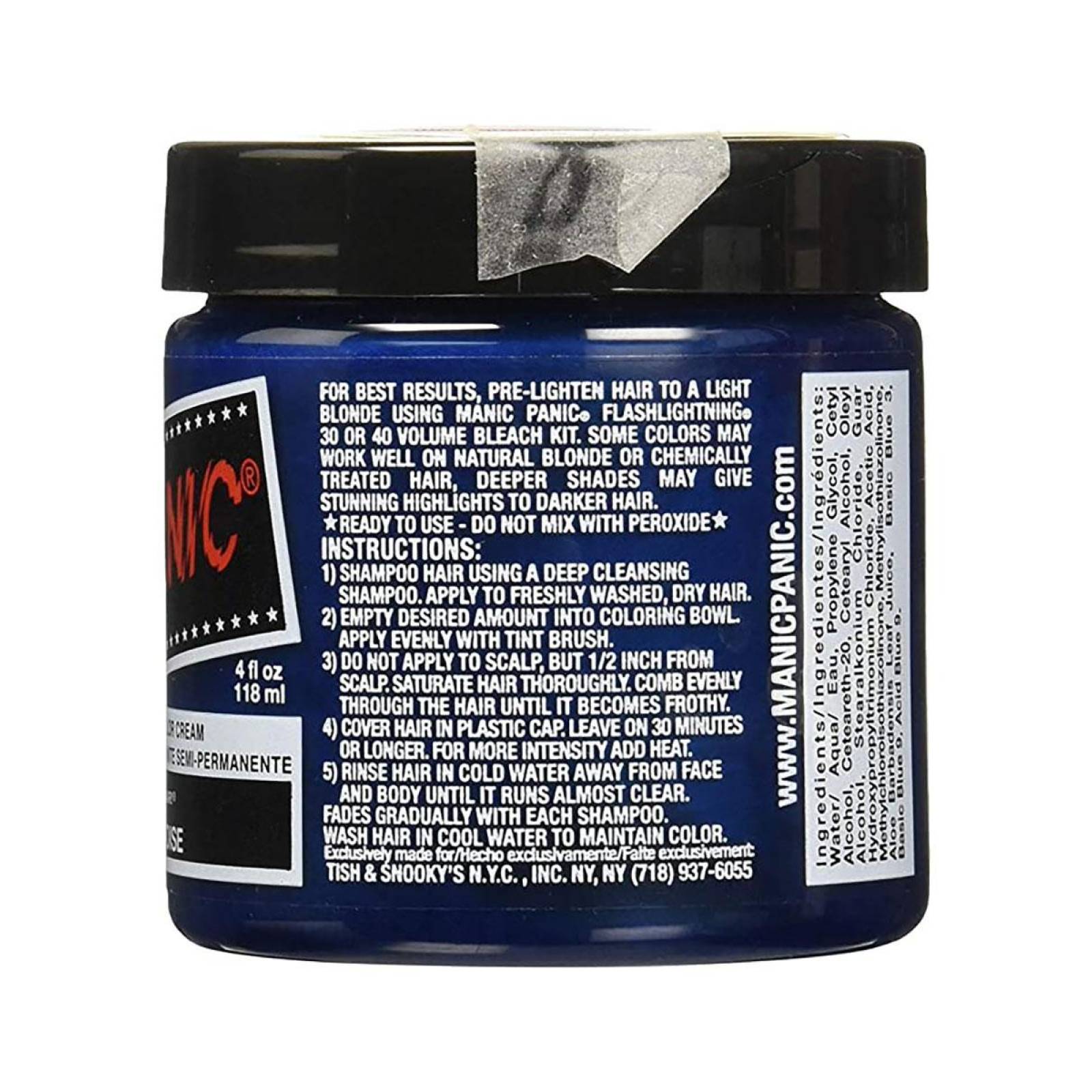 Manic Panic Tinte Semi Permanente After Midnight 118 Ml Atomic Turquoise