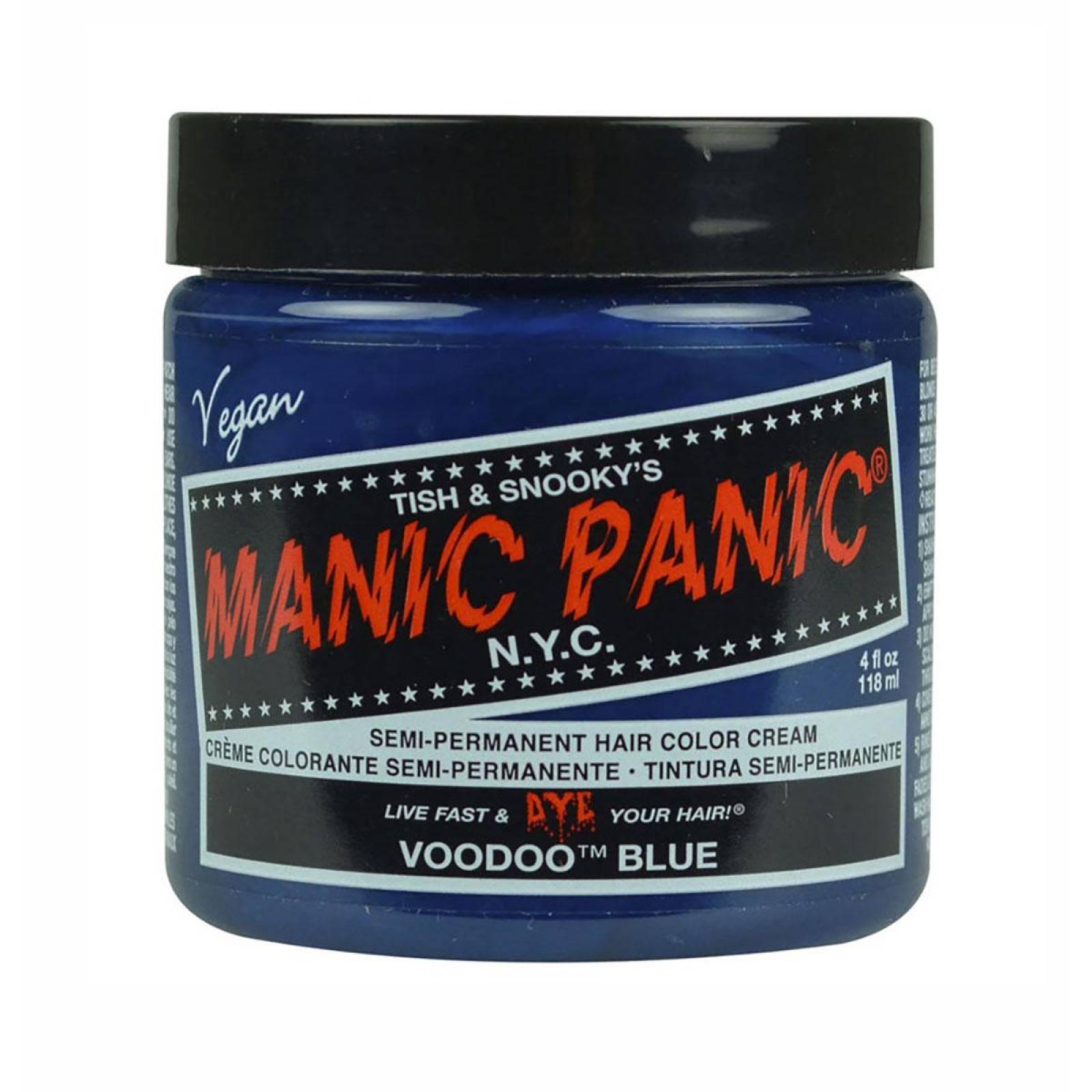 Set 2 Manic Panic Tinte Semi Permanente After Midnight 118 Ml Voodoo Blue
