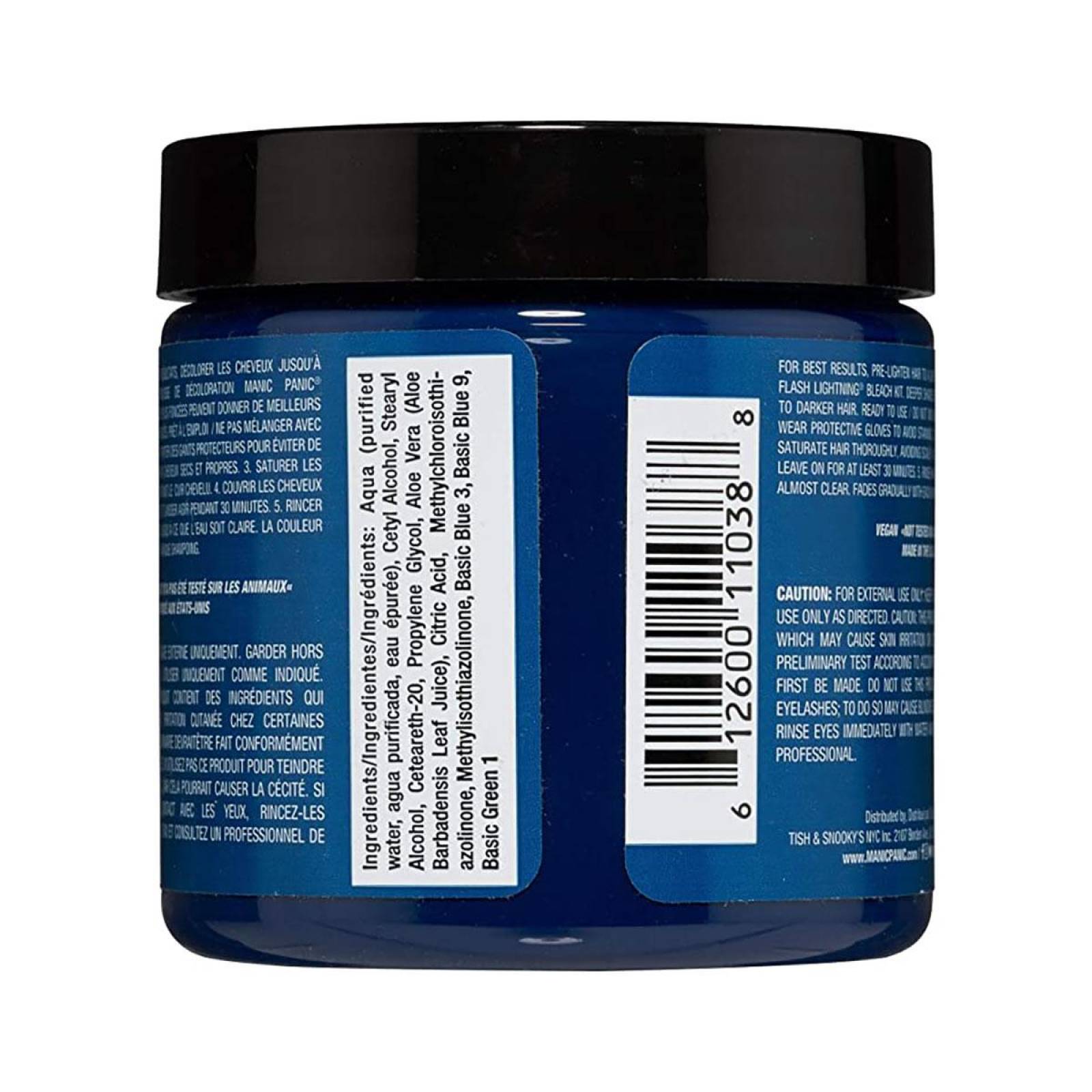 Set 2 Manic Panic Tinte Semi Permanente After Midnight 118 Ml Voodoo Blue