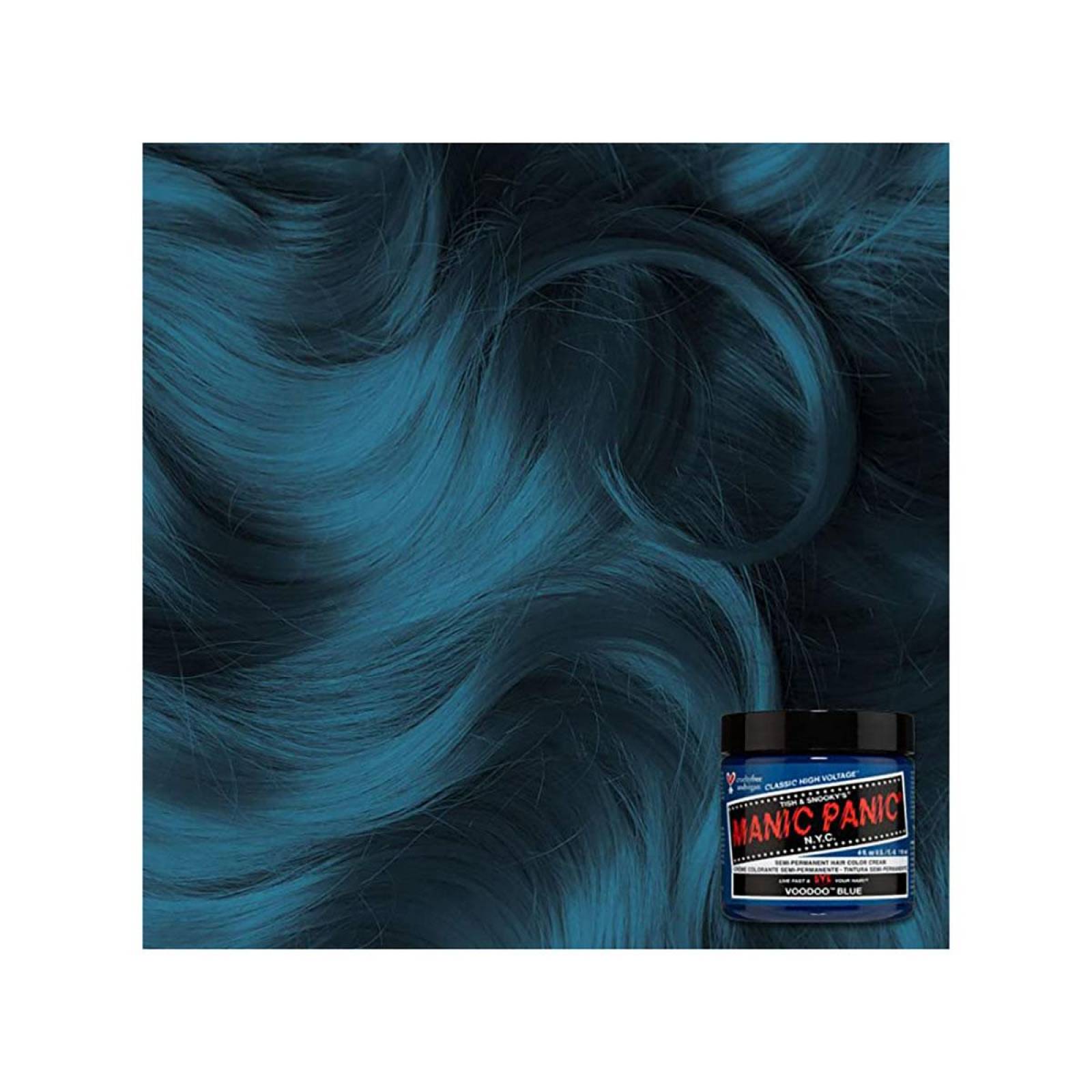 Set 2 Manic Panic Tinte Semi Permanente After Midnight 118 Ml Voodoo Blue