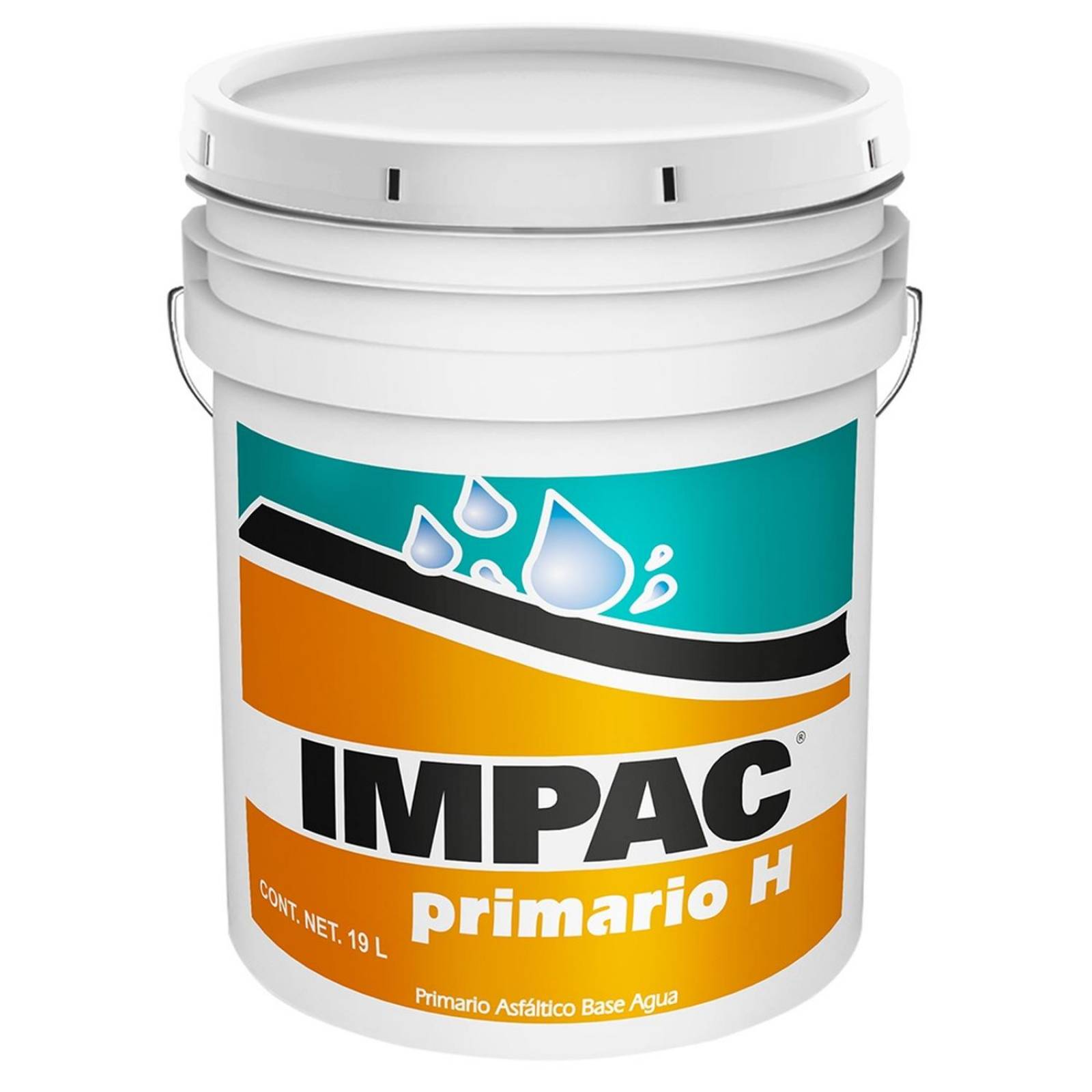 IMPAC Primario H 19 Lts / 1 Cubeta Primario Asfáltico 