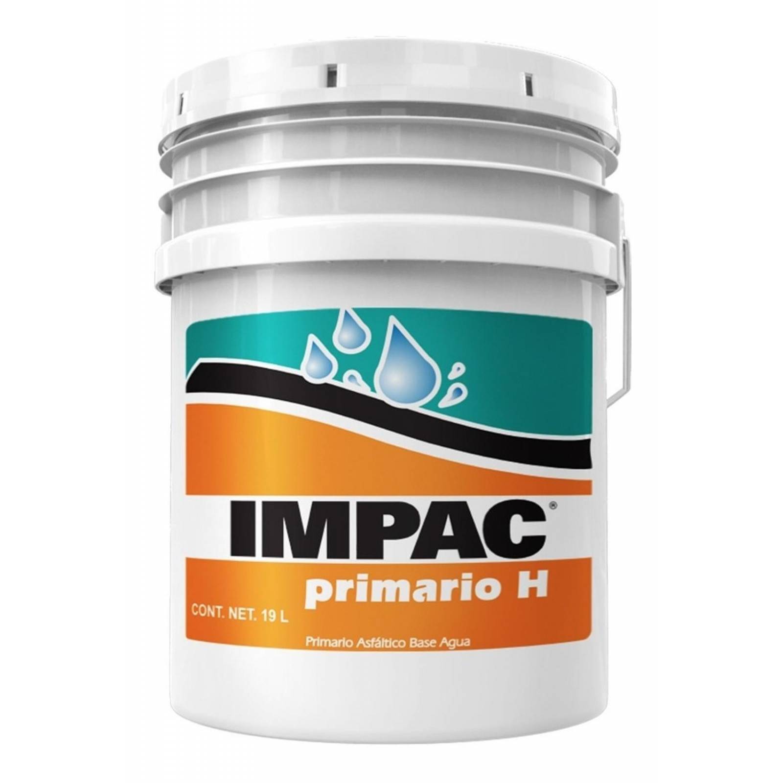 IMPAC Primario H 19 Lts / 1 Cubeta Primario Asfáltico 