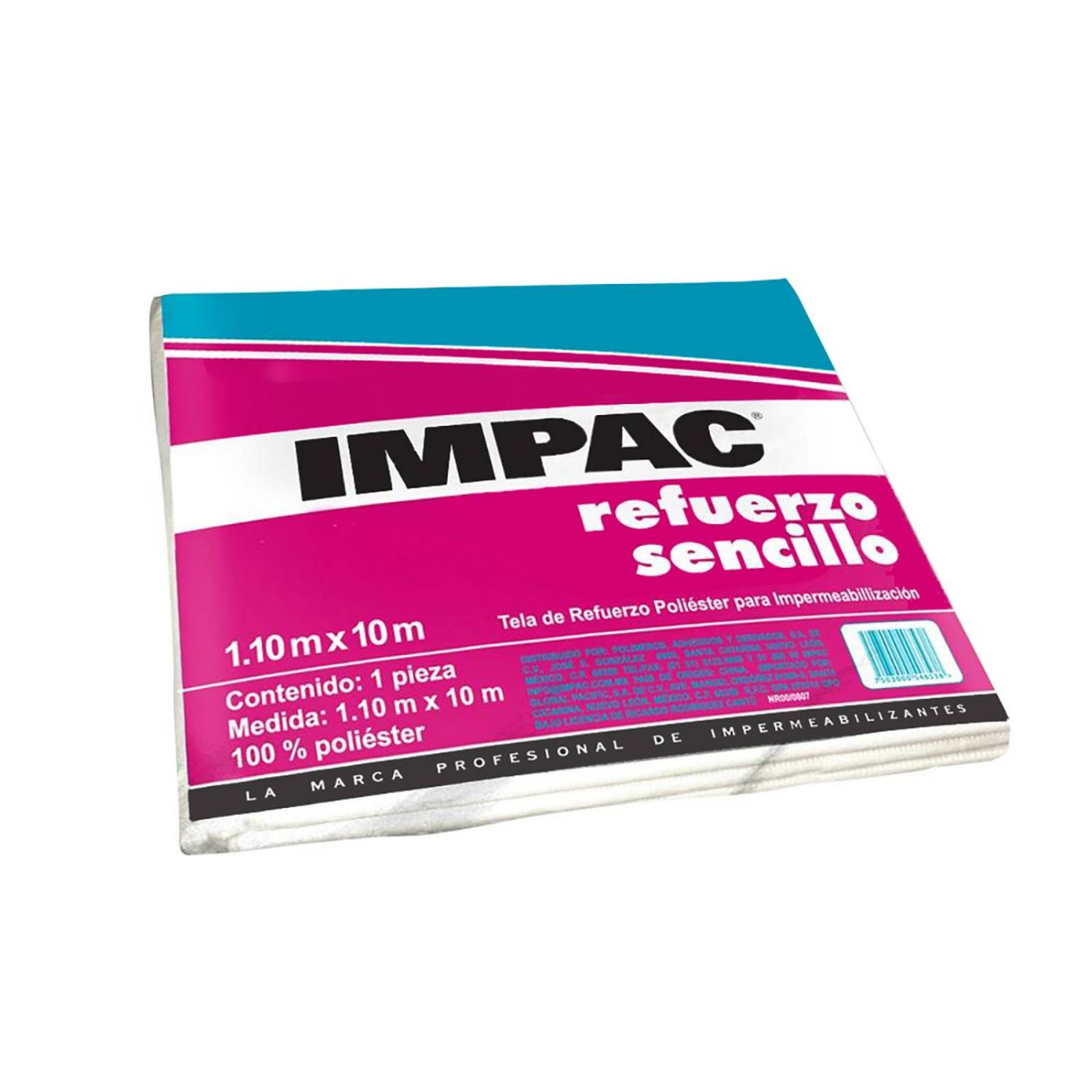 IMPAC Refuerzo Sencillo10 Tela Refuerzo Poliester ( 5 Pack) 