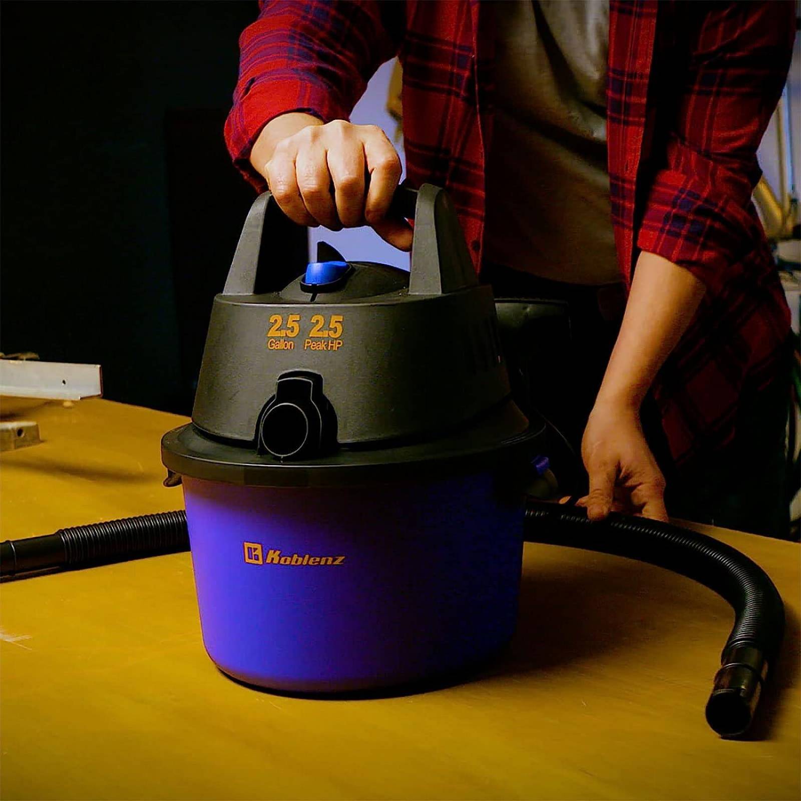 Aspiradora Seco-Mojado 2.5 Galones WD-2.5 L Koblenz 