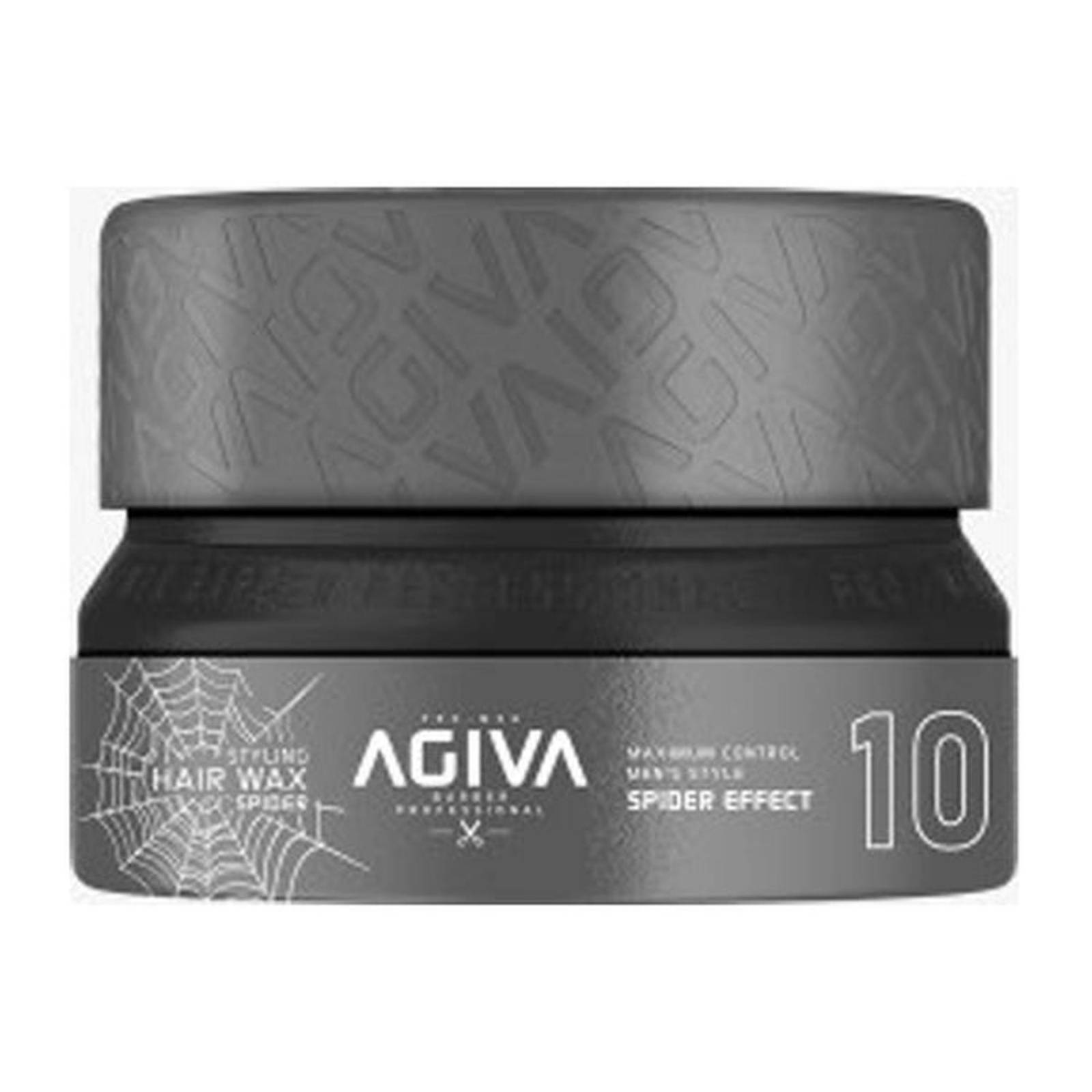 Cera Hair Styling Wax Spider 10 Grey 90G Agiva 