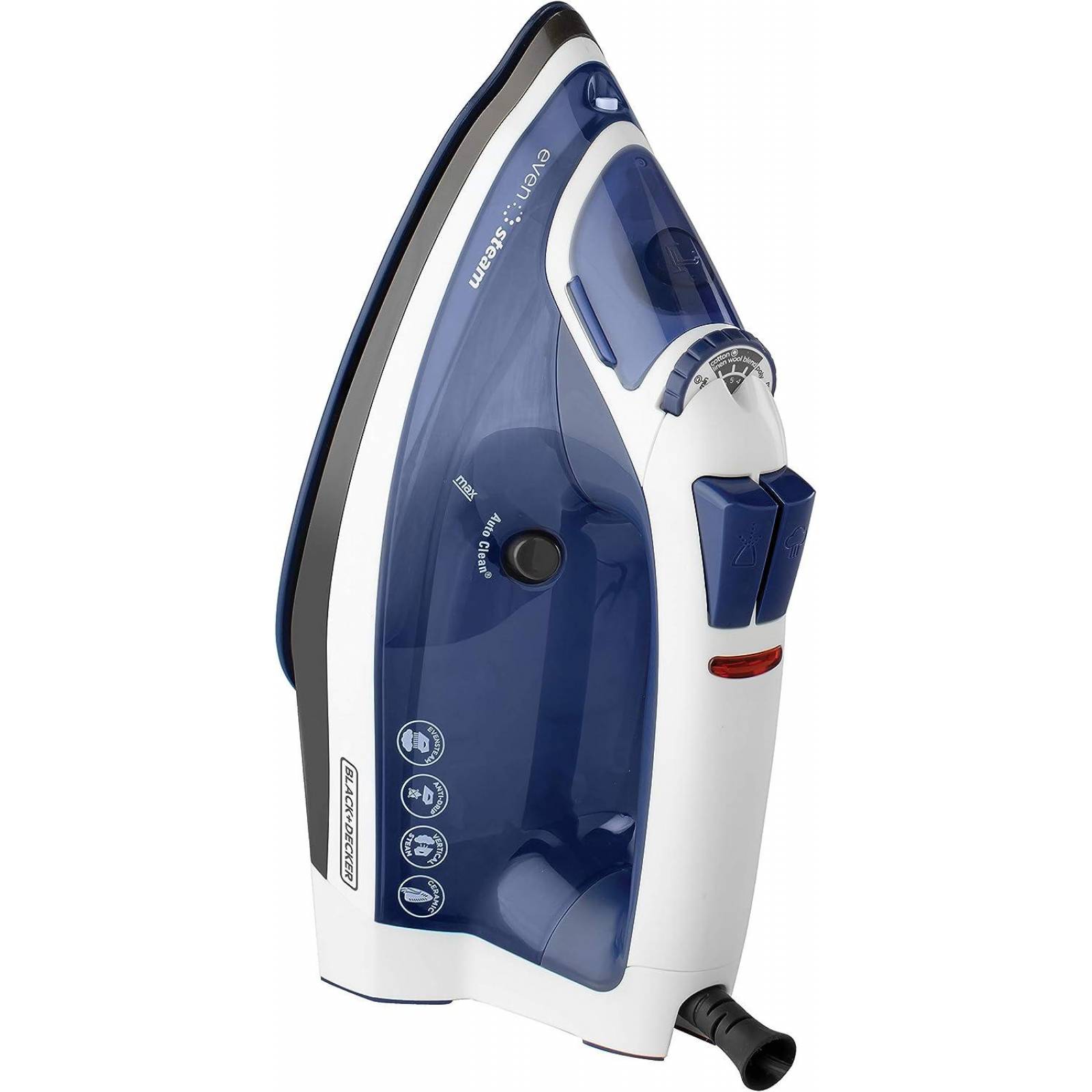 Plancha de Vapor Black + Decker Even Steam IR1920 