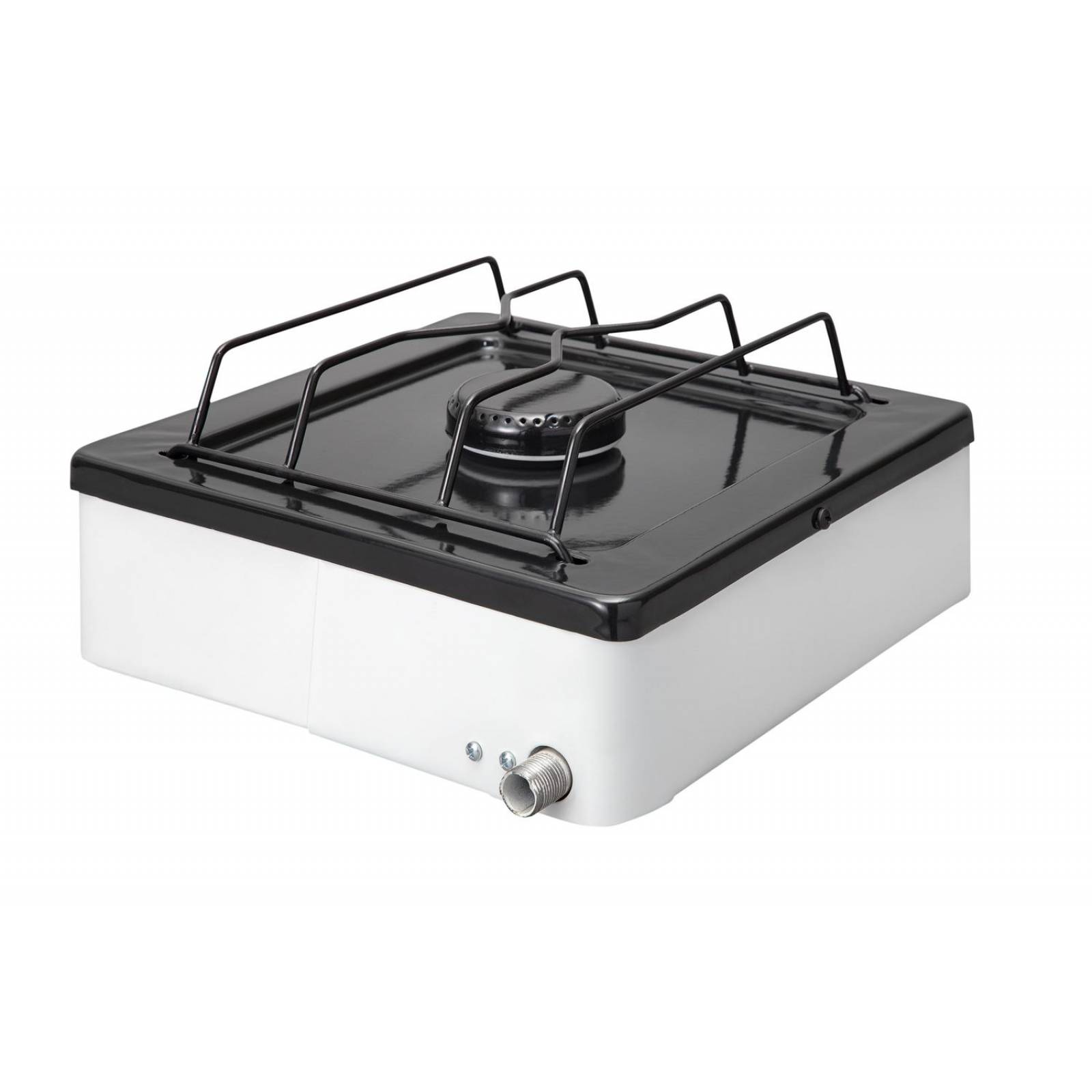 Parrilla De Gas De 1 Quemador Cubierta Porcelanizada