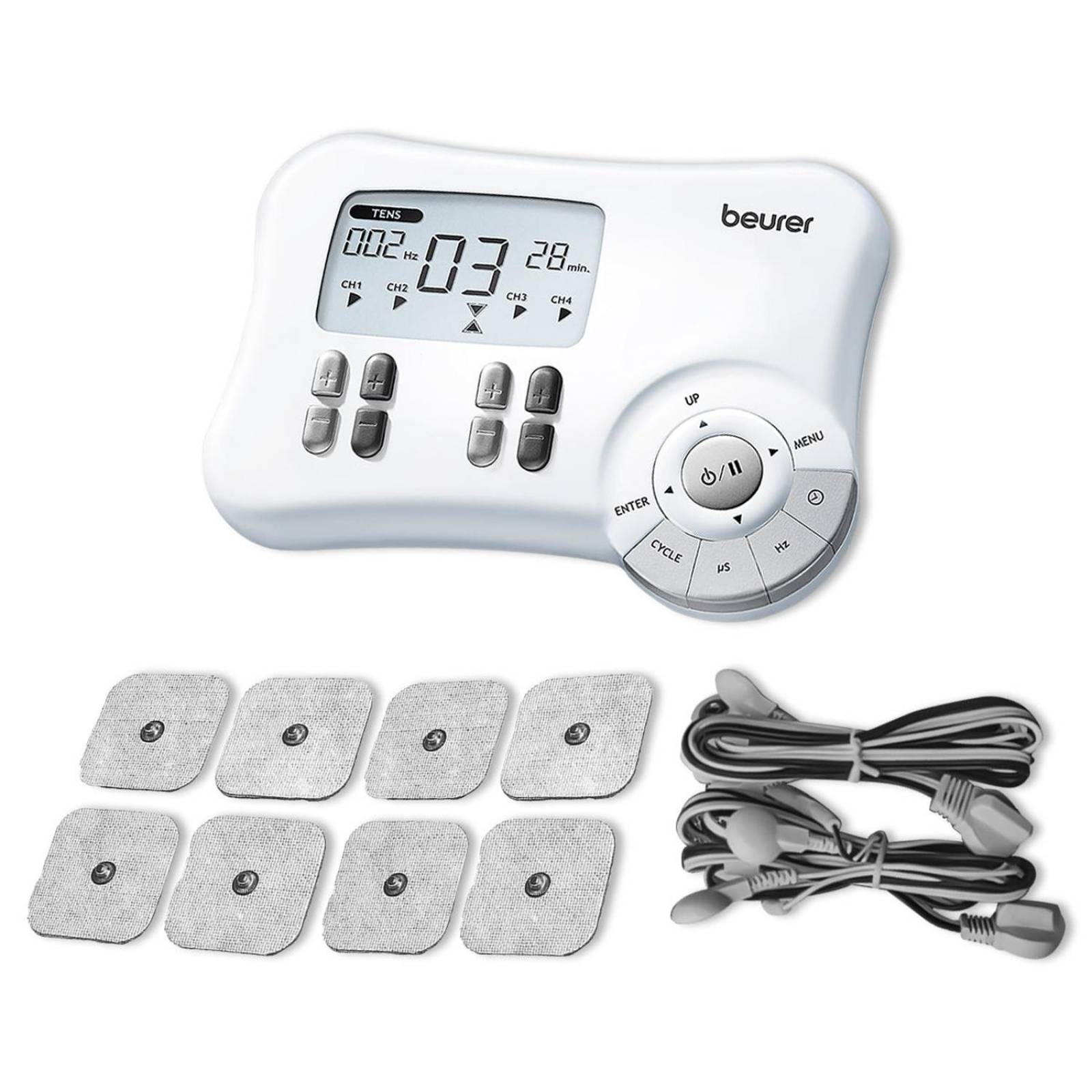 Electroestimulador Digital TENS/EMS para Electroterapia Muscular EM80 Beurer 