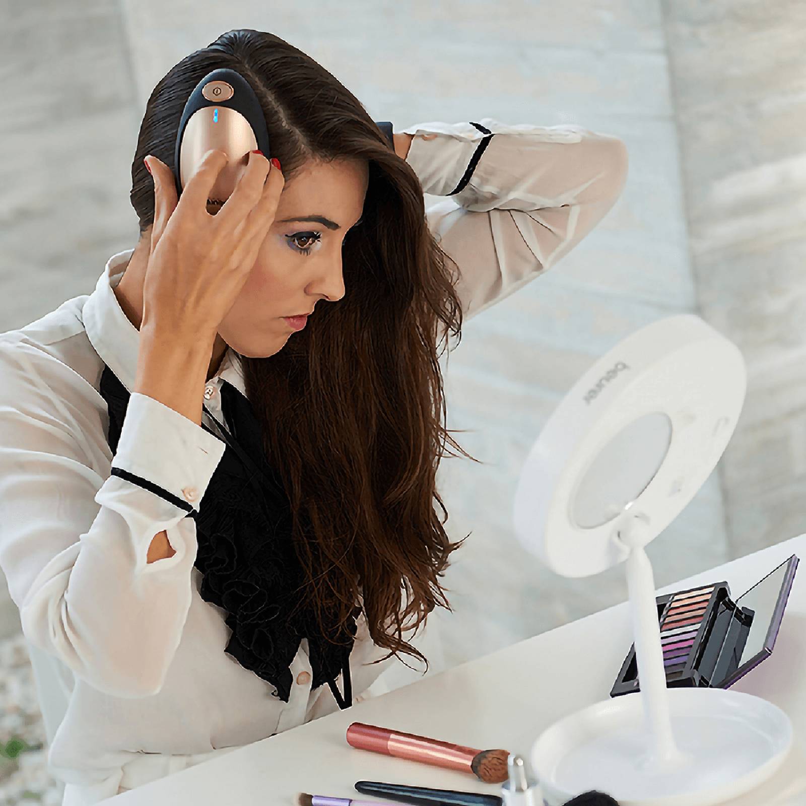 Cepillo Alisador Desenredante Función de iones HT10 Beurer 