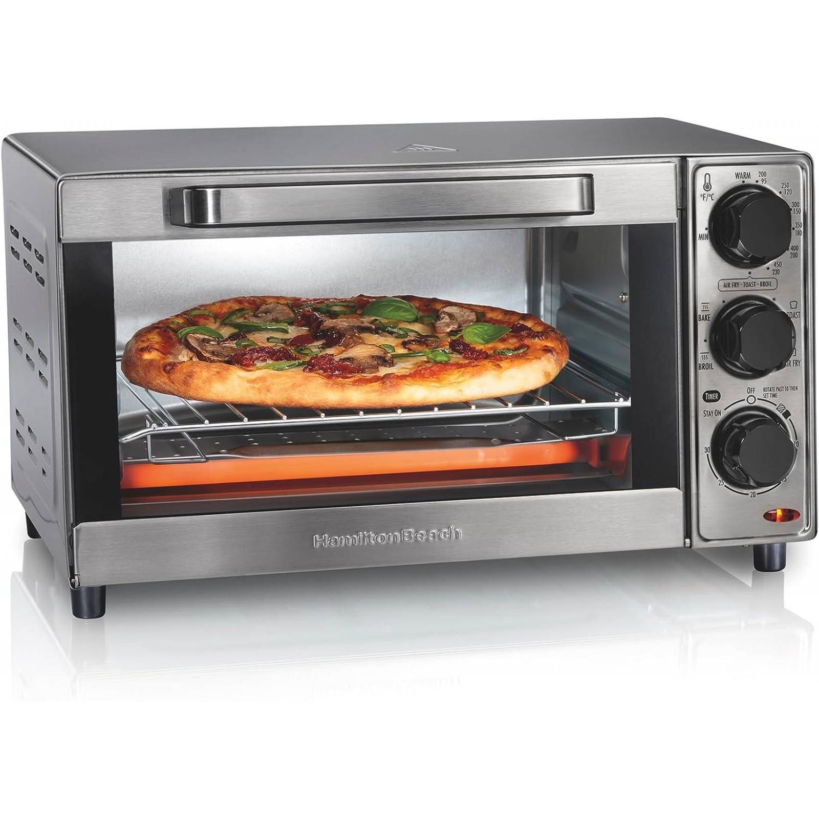Hamilton Beach Horno tostador Sure-Crisp con freidor con aire 