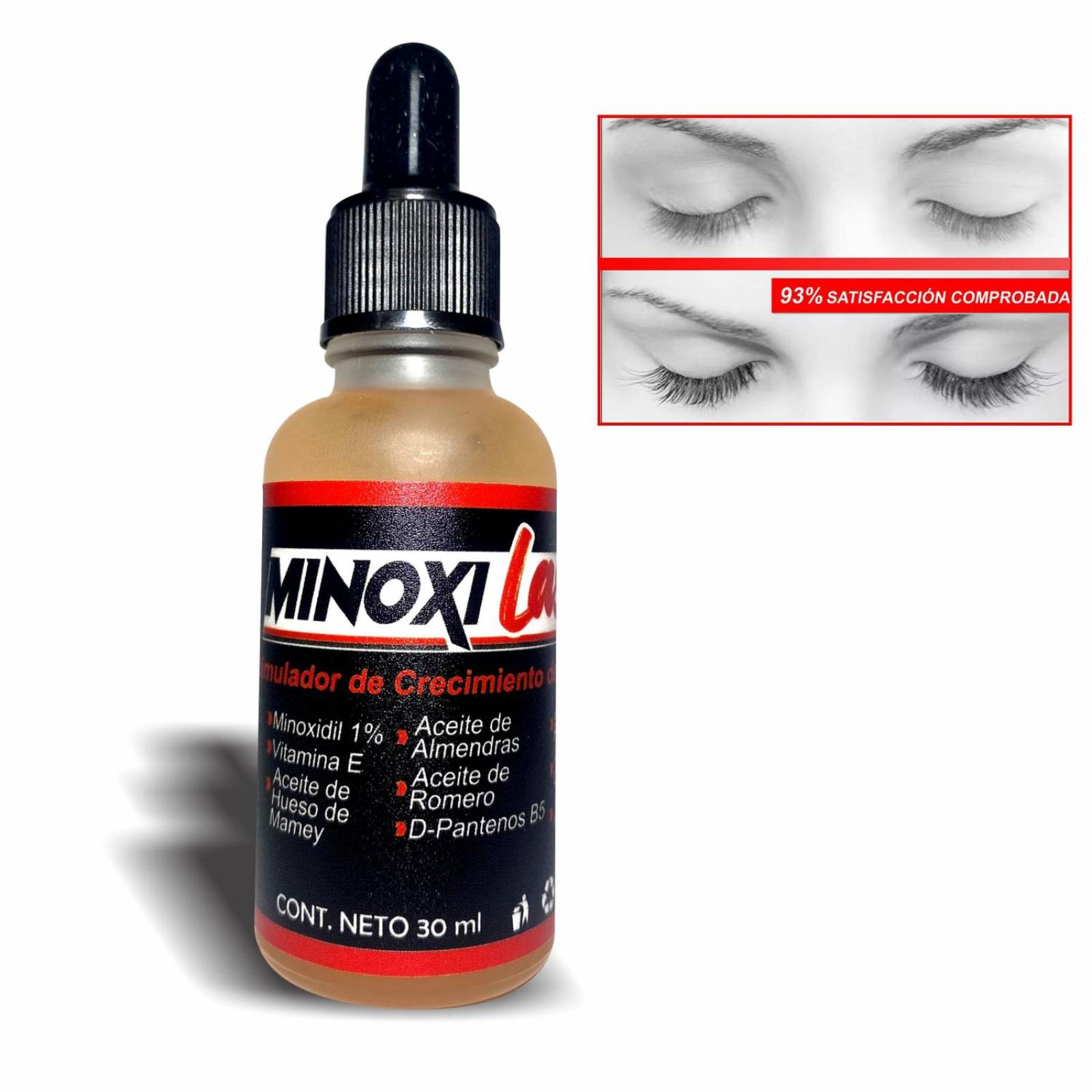 Serum Para Crecimiento De Pestañas Minoxi Lash 