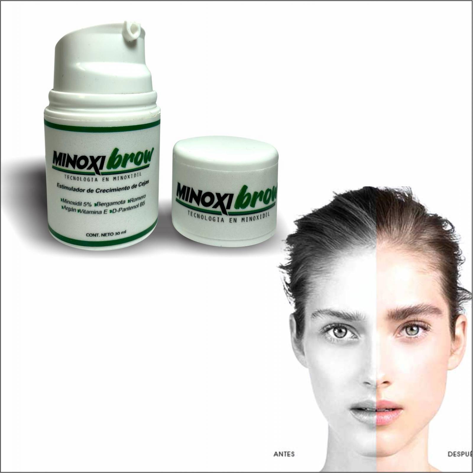 Bálsamo Para Crecimiento De Cejas Mujer Y Hombre 