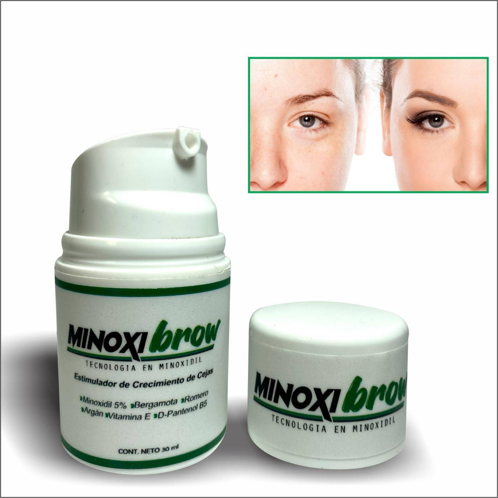 Bálsamo Para Crecimiento De Cejas Mujer Y Hombre 