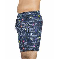 Traje De Baño Short Estampado Pacman Adulto