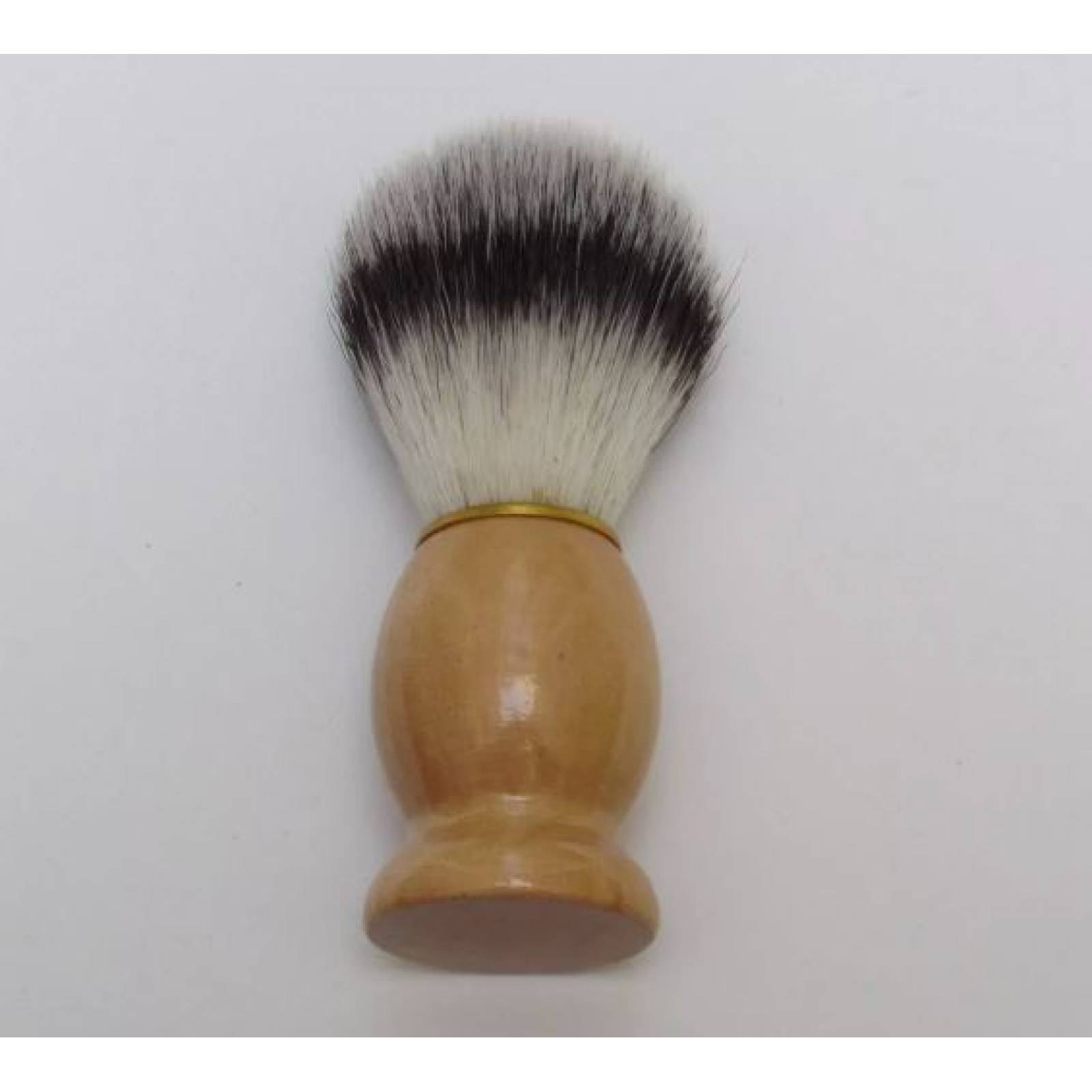 Set de brocha y bowl Blanco para barbero Nefertary Negro