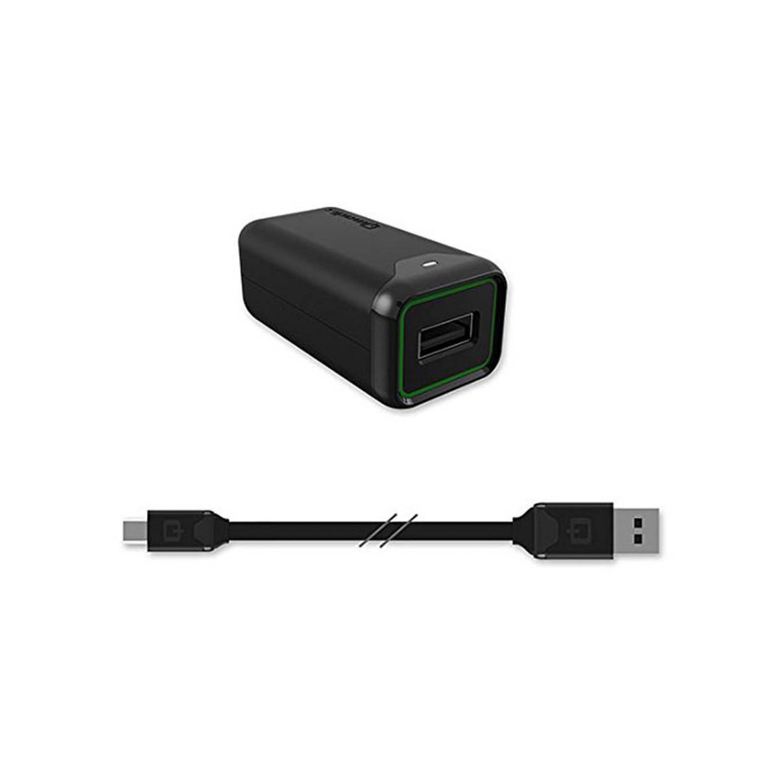 Cargador de Viaje de Carga R&aacute;pida con Cable Micro USB 2.0 Qmadix