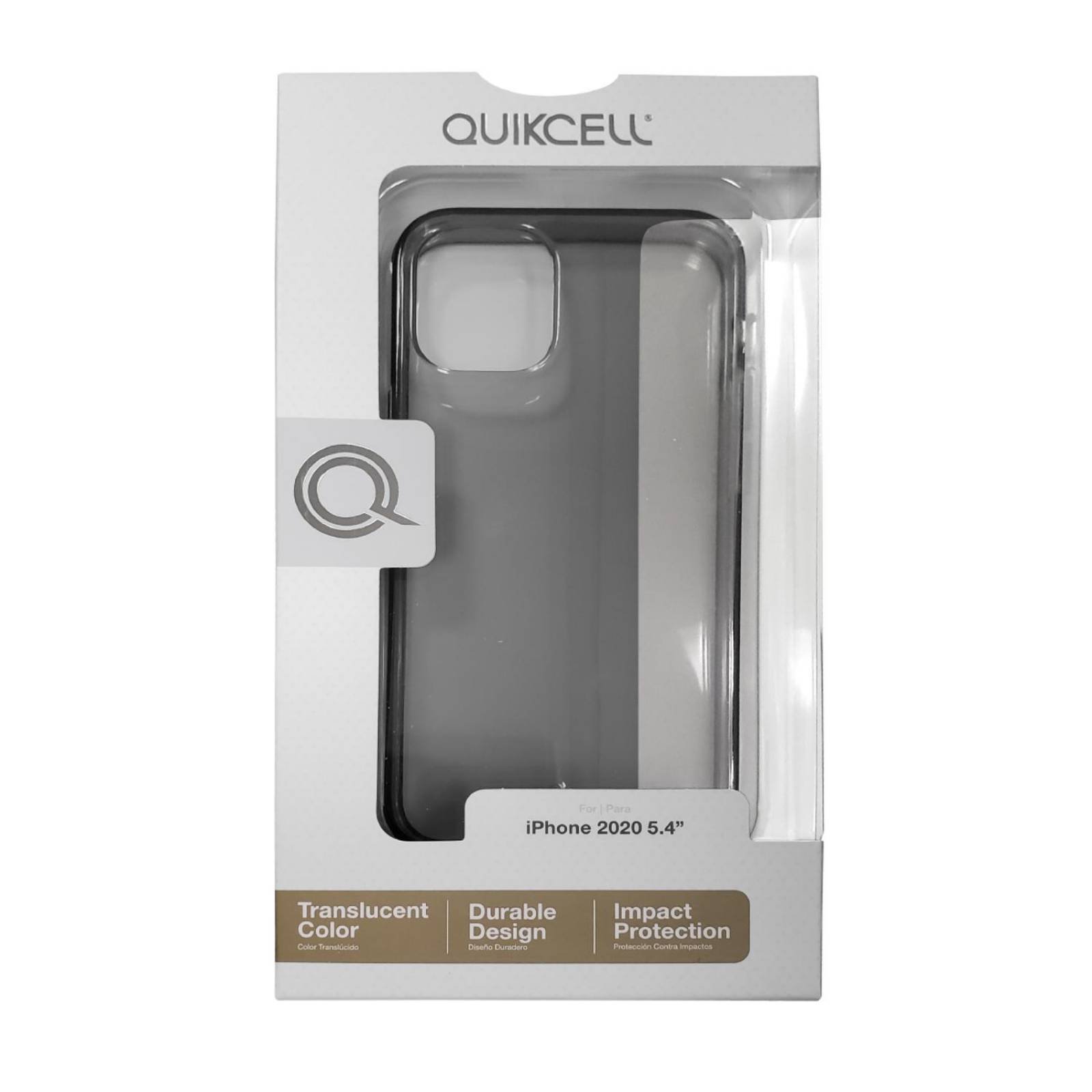 Protector de Pantalla de Vidrio Templado Quickcell para iPhone 15, Clear, Accesorios para Celulares