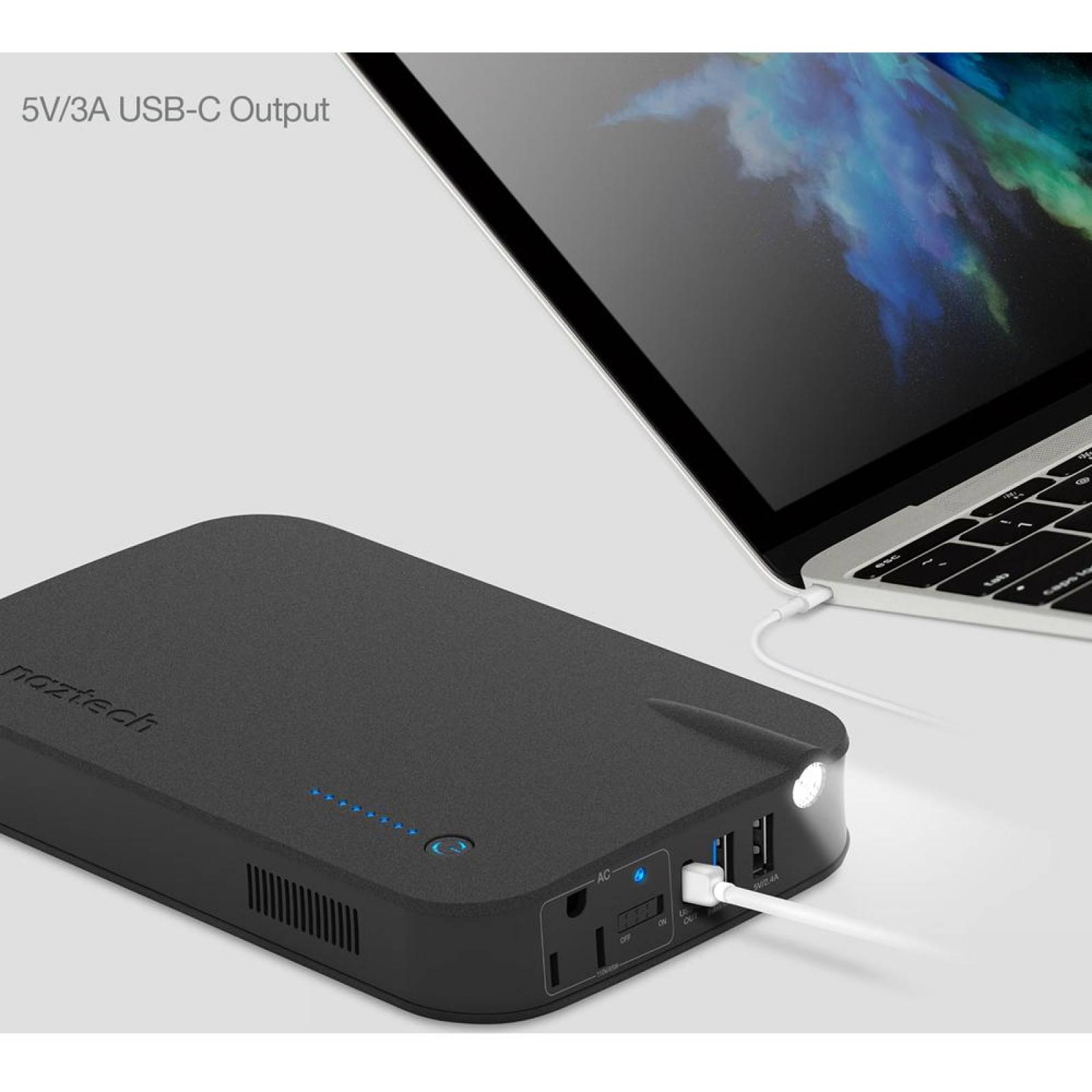 NAZTECH POWER BANK 27,000 MAH BLACK